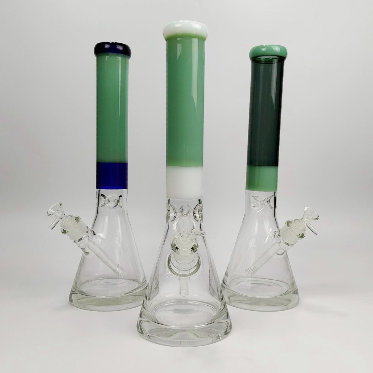 Glass Bong | NO LOGO 2-TONE BEAKER 16 INCH