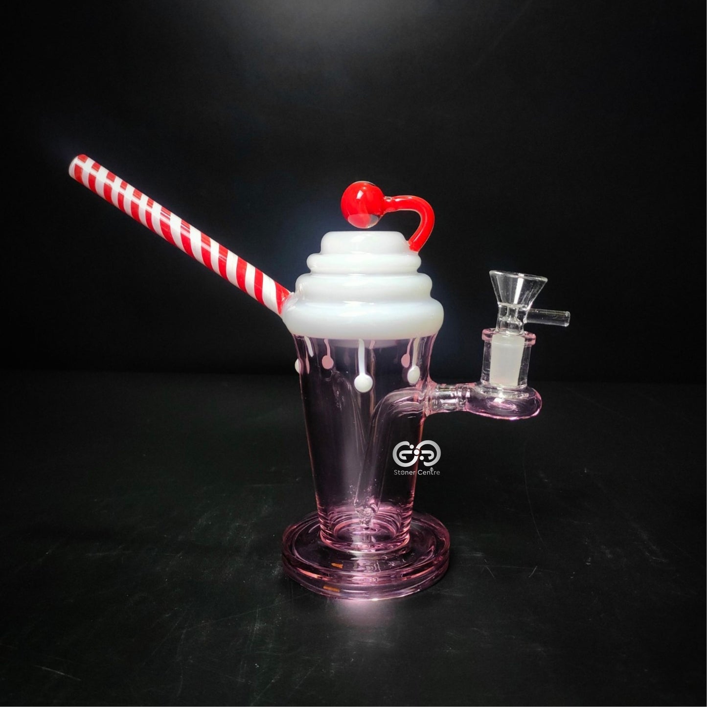 Glass Bong | ICE CREAM DAB RIG 14 MM JOINT 9 INCH