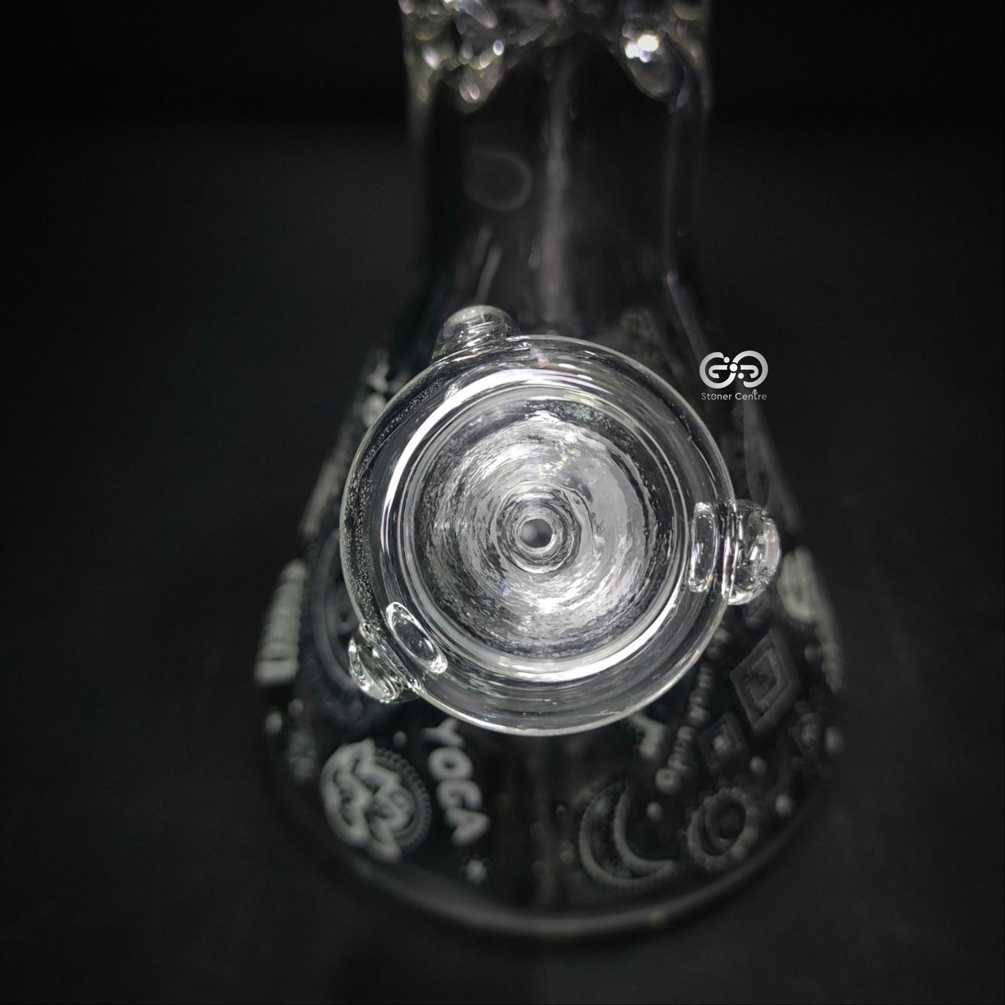 Glass Bong | TRIBAL GLOW IN THE DARK 14 INCH