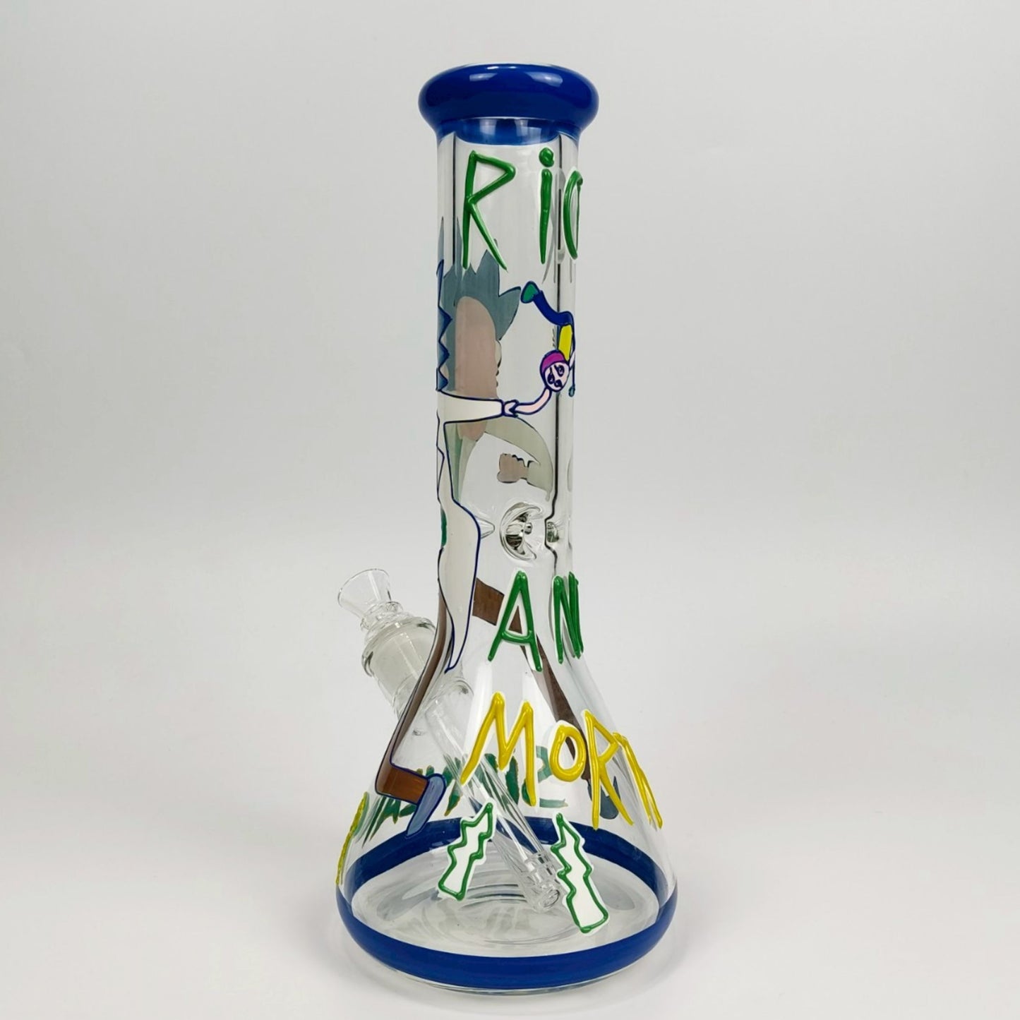 Glass Bong | 3D RICK AND MORTY 12.5 INCH #11