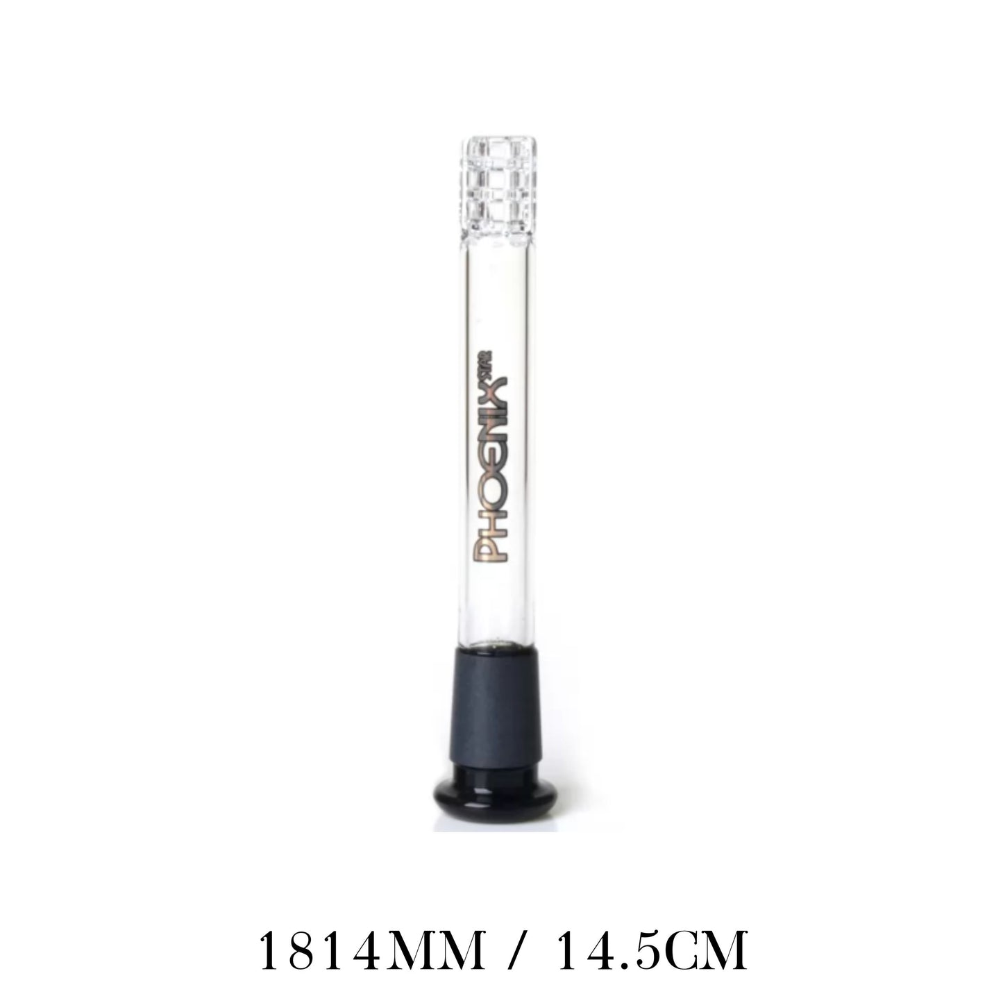 GLASS TUBE | PHOENIX STAR DOWNSTEM 1814MM ADAPTOR TUBE WITH MATRIX PERC