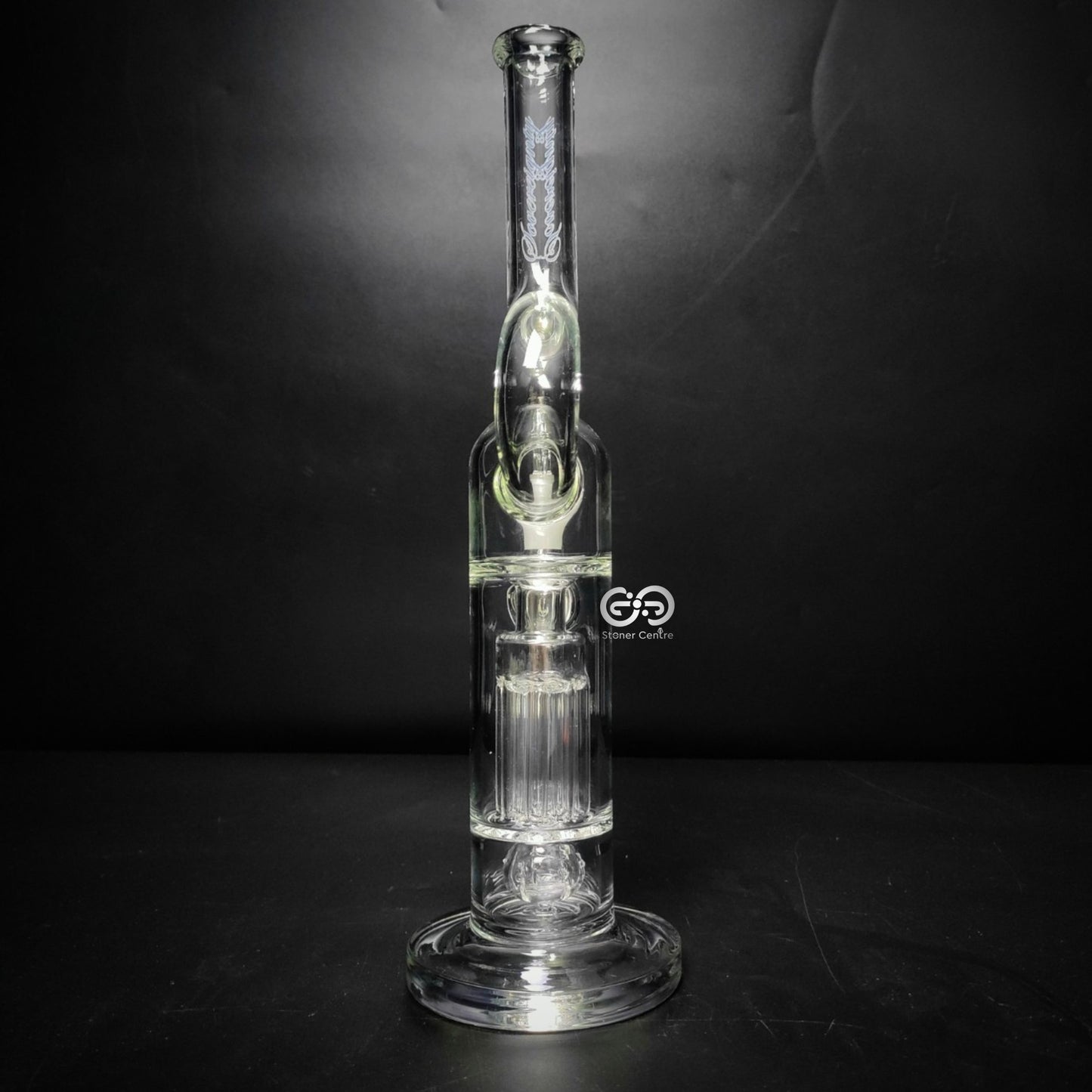 Glass Bong | SOVEREIGNTY 14 INCH PEYOTE PILLAR WITH IMPREIAL AND 8-ARM PERCOLATOR