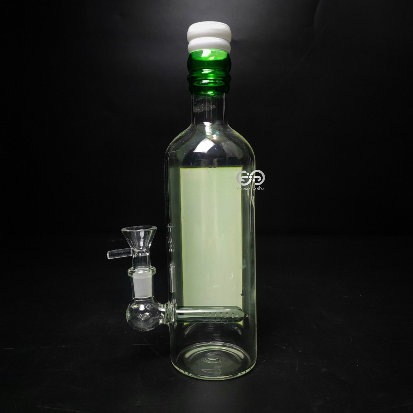 Glass Bong | ELEPHANTA CHARLSBERGER BONG WITH PERCOLATOR 9.5 INCH