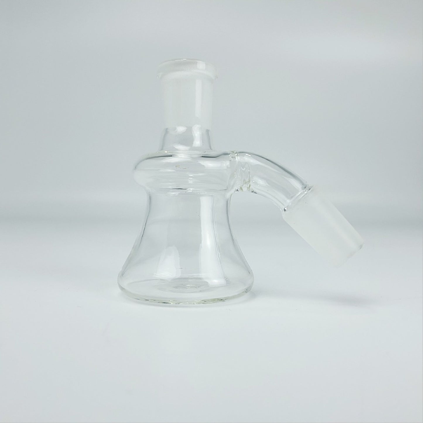 PERCULATOR | MILK BOTTLE PERCULATOR - CLEAR GLASS 14 MM 45 DEGREE