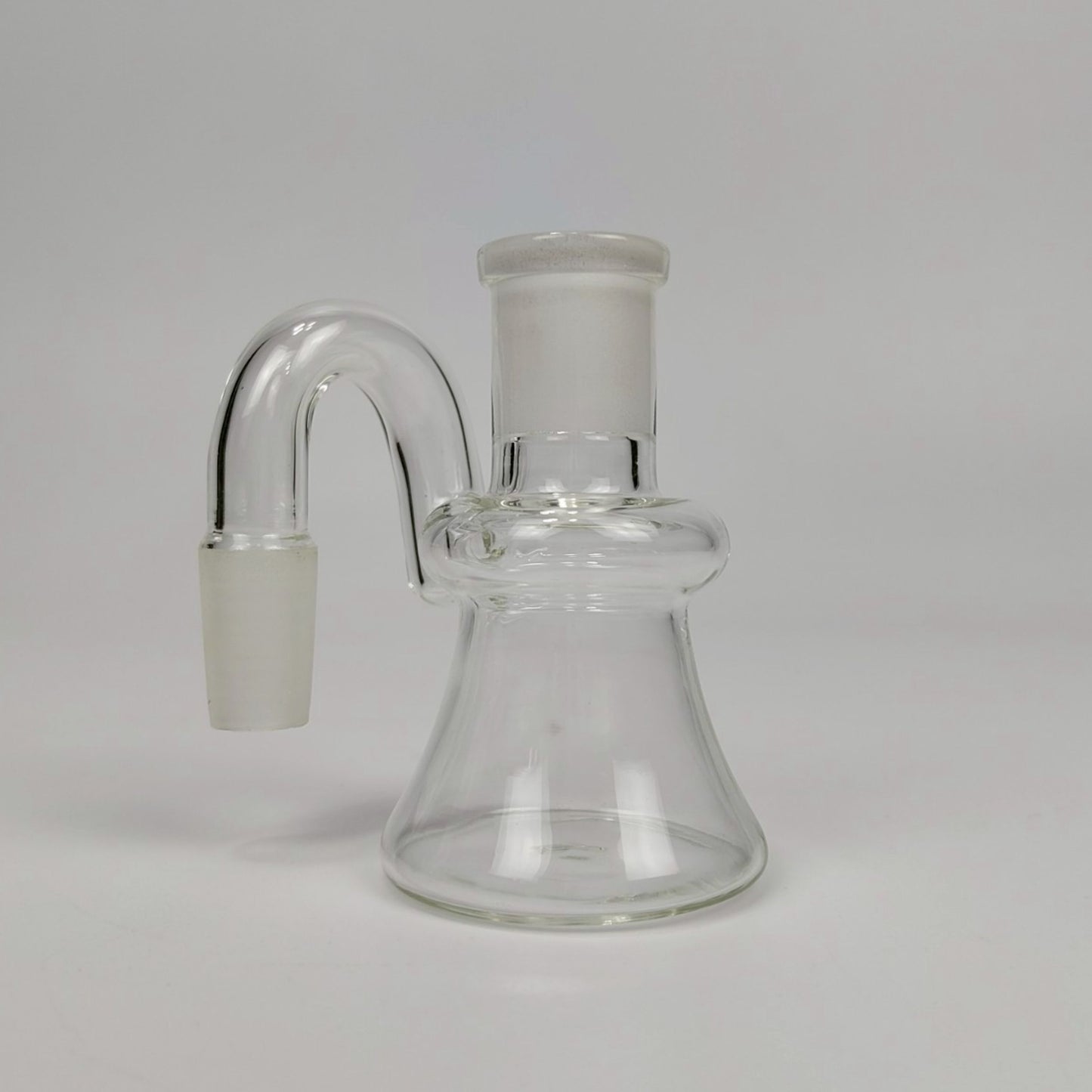 PERCULATOR | MILK BOTTLE PERCULATOR - CLEAR GLASS 14&18 MM 90 DEGREE