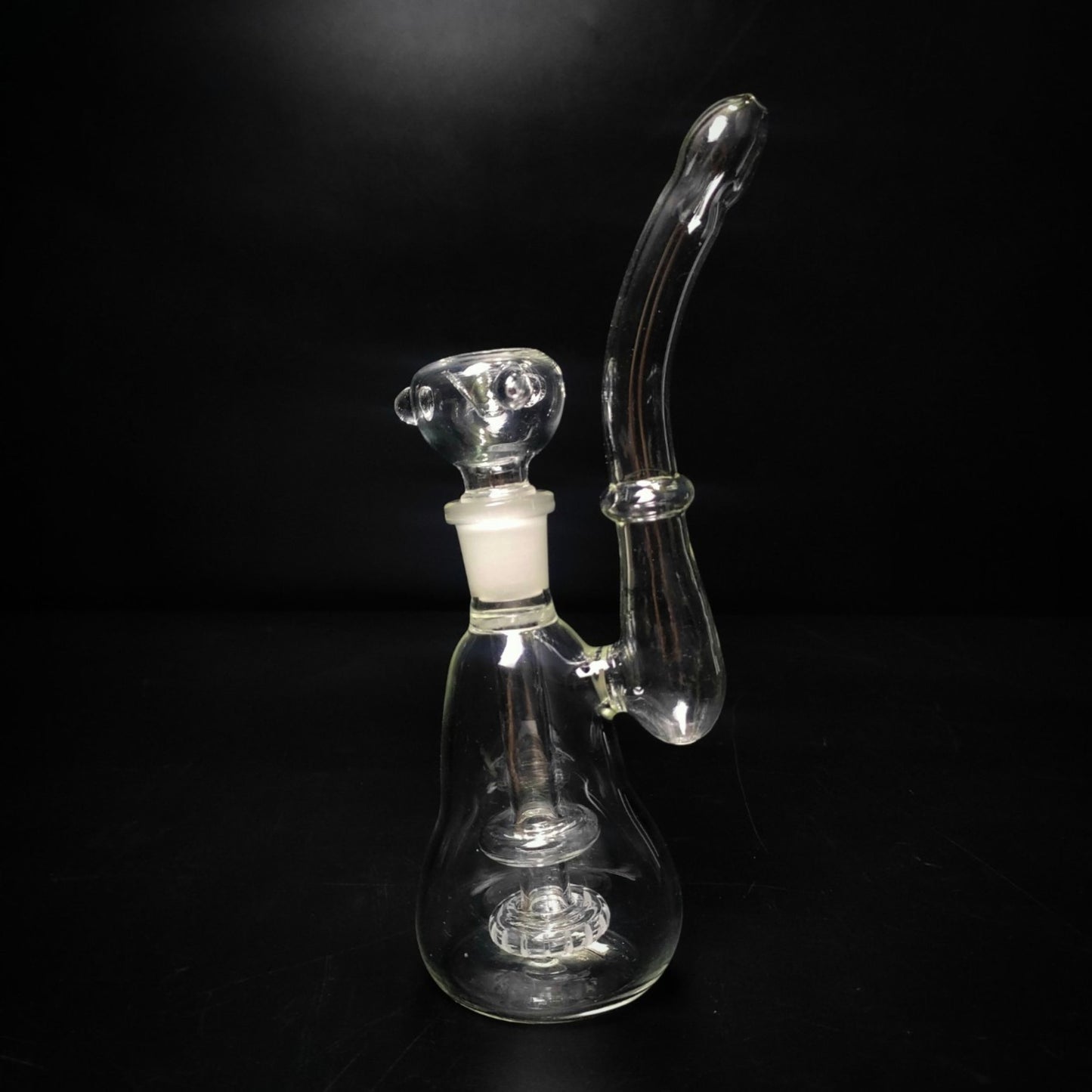 Glass Bong | OPEN END 18 MM GLASS BUBBLER 8.5 INCH