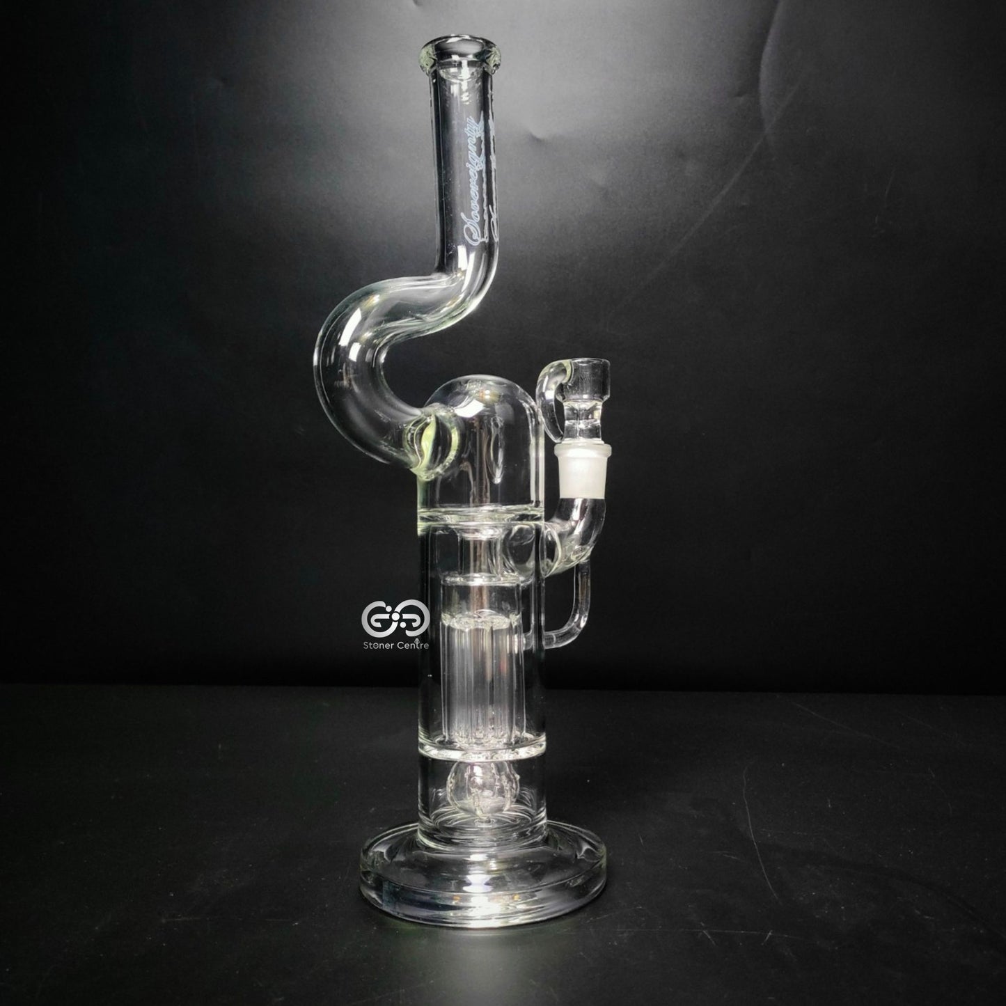 Glass Bong | SOVEREIGNTY 14 INCH PEYOTE PILLAR WITH IMPREIAL AND 8-ARM PERCOLATOR