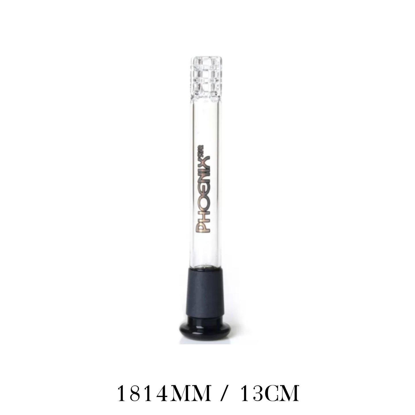 GLASS TUBE | PHOENIX STAR DOWNSTEM 1814MM ADAPTOR TUBE WITH MATRIX PERC