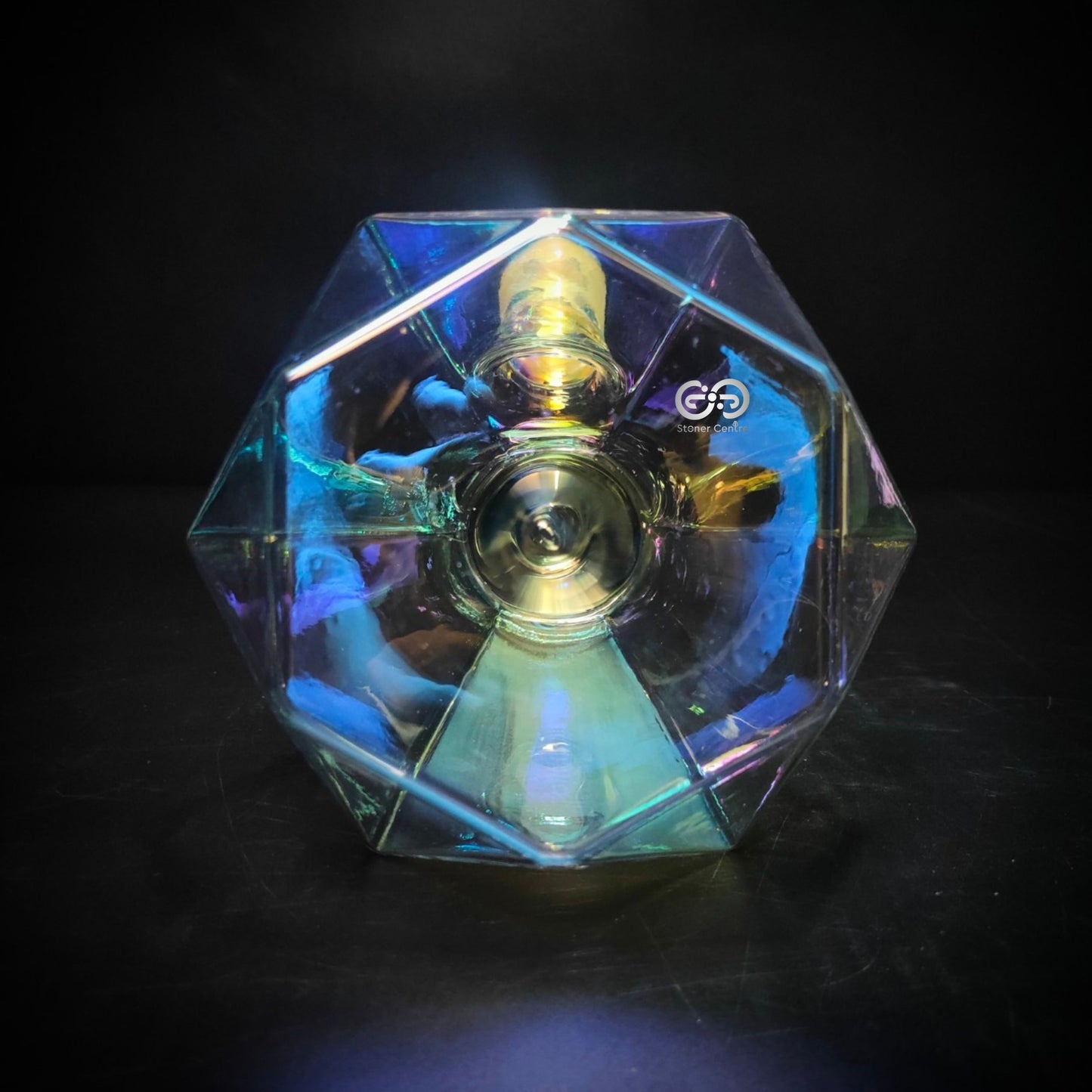 Glass Bong | HOLOGRAPHIC DIAMOND BONG 14 INCH
