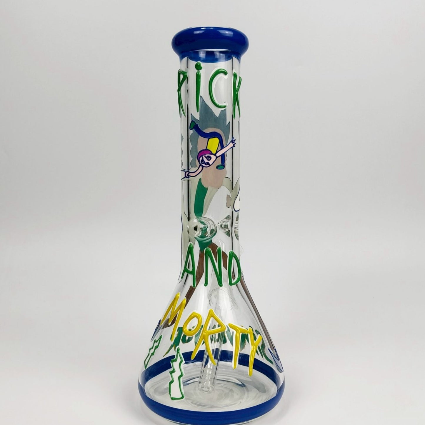 Glass Bong | 3D RICK AND MORTY 12.5 INCH #11