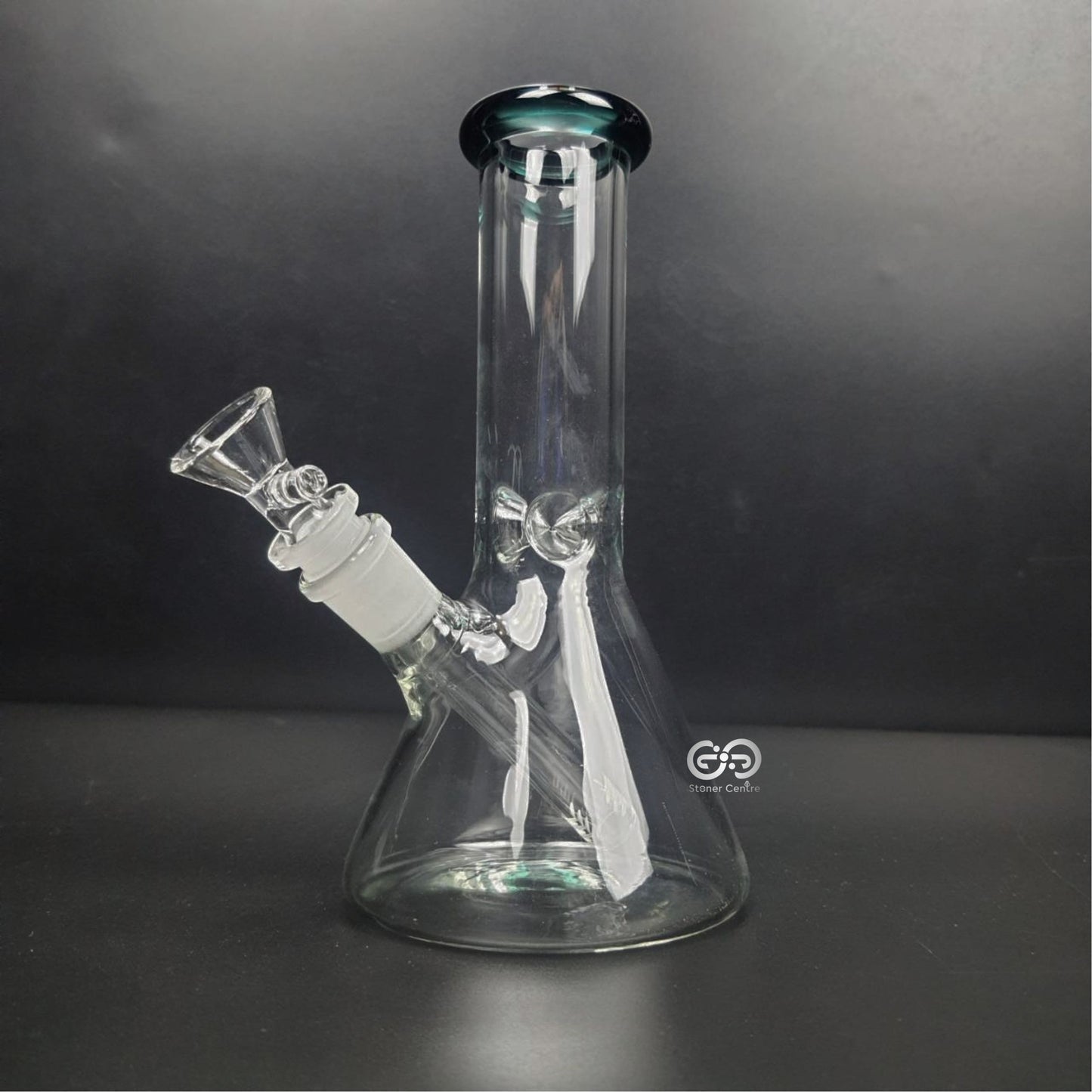 Glass Bong | WP310 COLORFUL MOUTHPIECE BEAKER MINI GLASS BONG 8 INCH