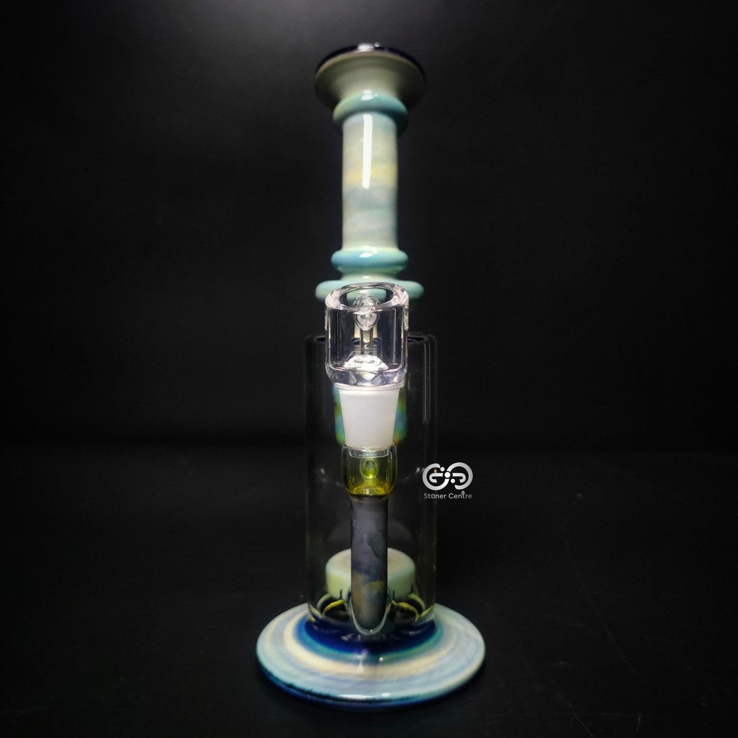 Glass Bong | OG18 KLEIN RECYCLER WITH HONEY COMB JET PERC 8.8 INCH