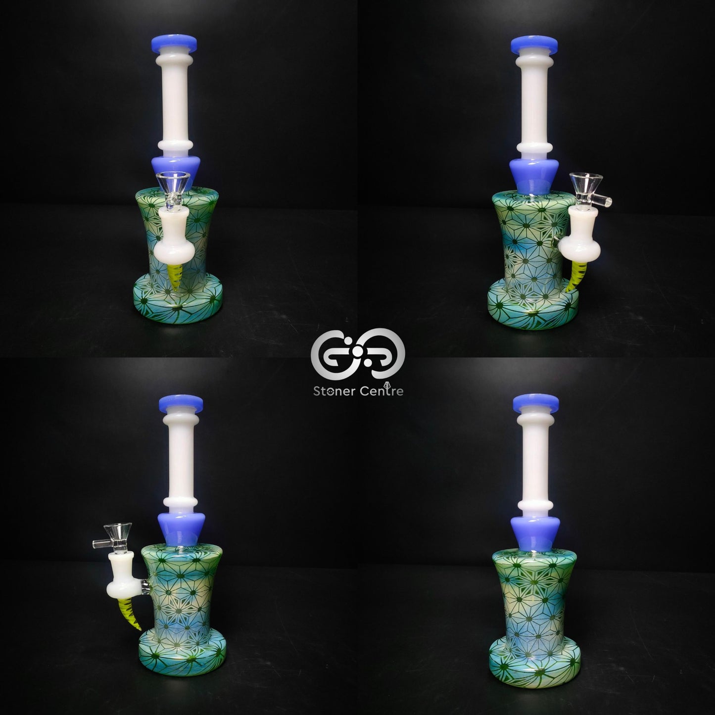 Glass Bong | HORN VASE STR MARBLE 8.5 INCH
