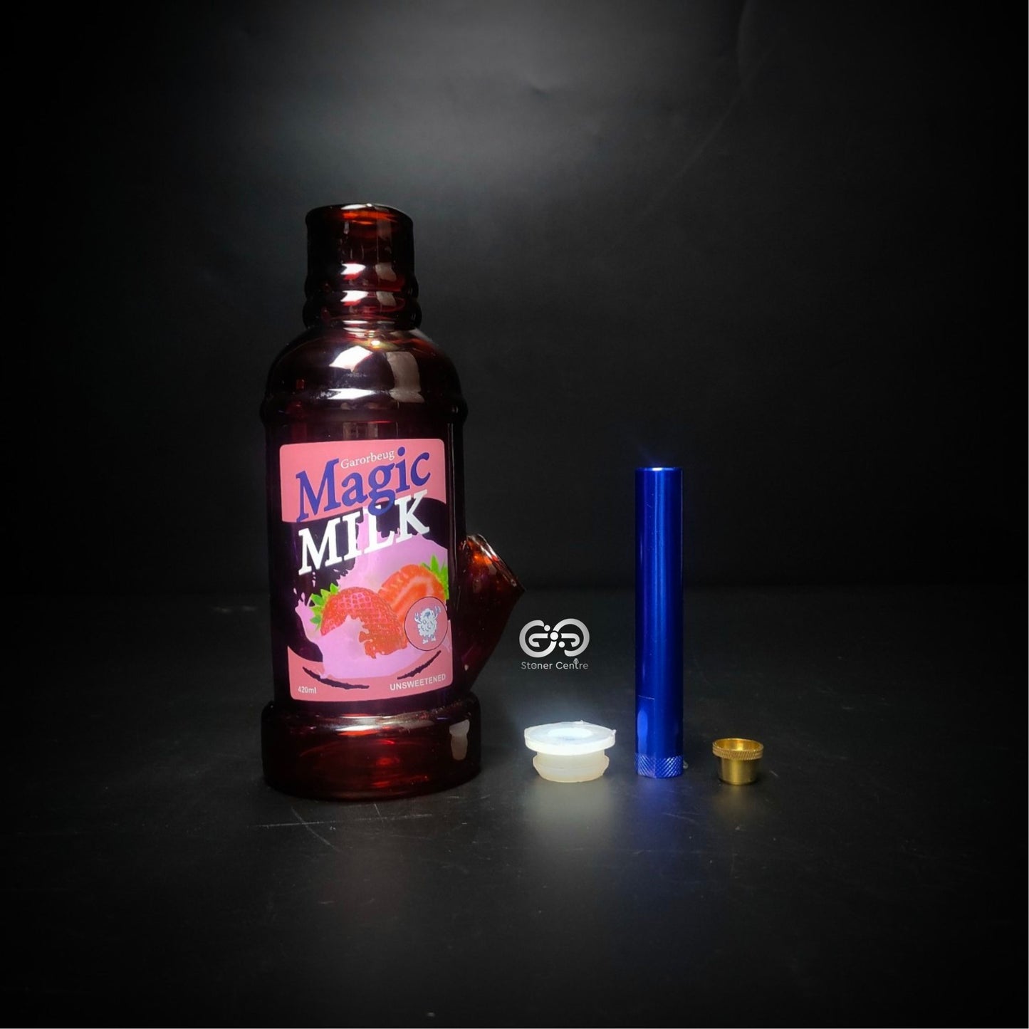 Glass Bong | MAGIC MILK GLASS SMOKING WATER PIPE 7.5 INCH