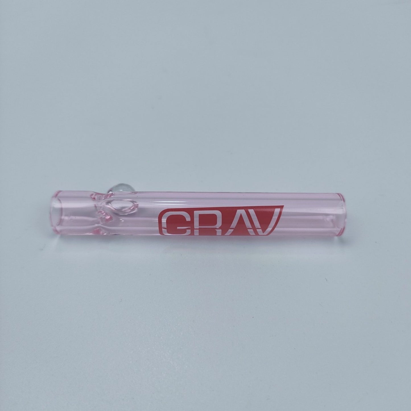 PIPE | GRAV CHILLUM  FOR DRY HERB ONE HITTER 3.5 INCH | PINK BODY