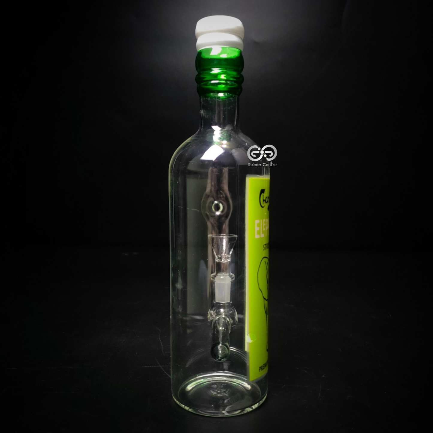 Glass Bong | ELEPHANTA CHARLSBERGER BONG WITH PERCOLATOR 9.5 INCH