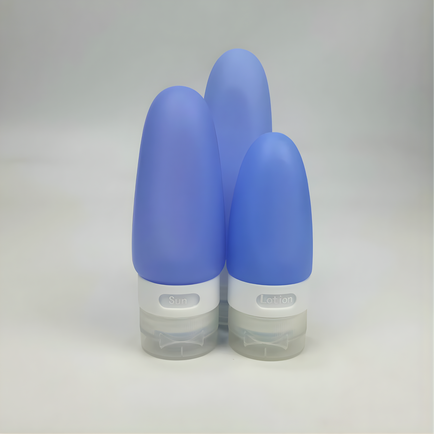 SILICONE BOTTLE - 3 PCS/PACK - 37/69/89 ML