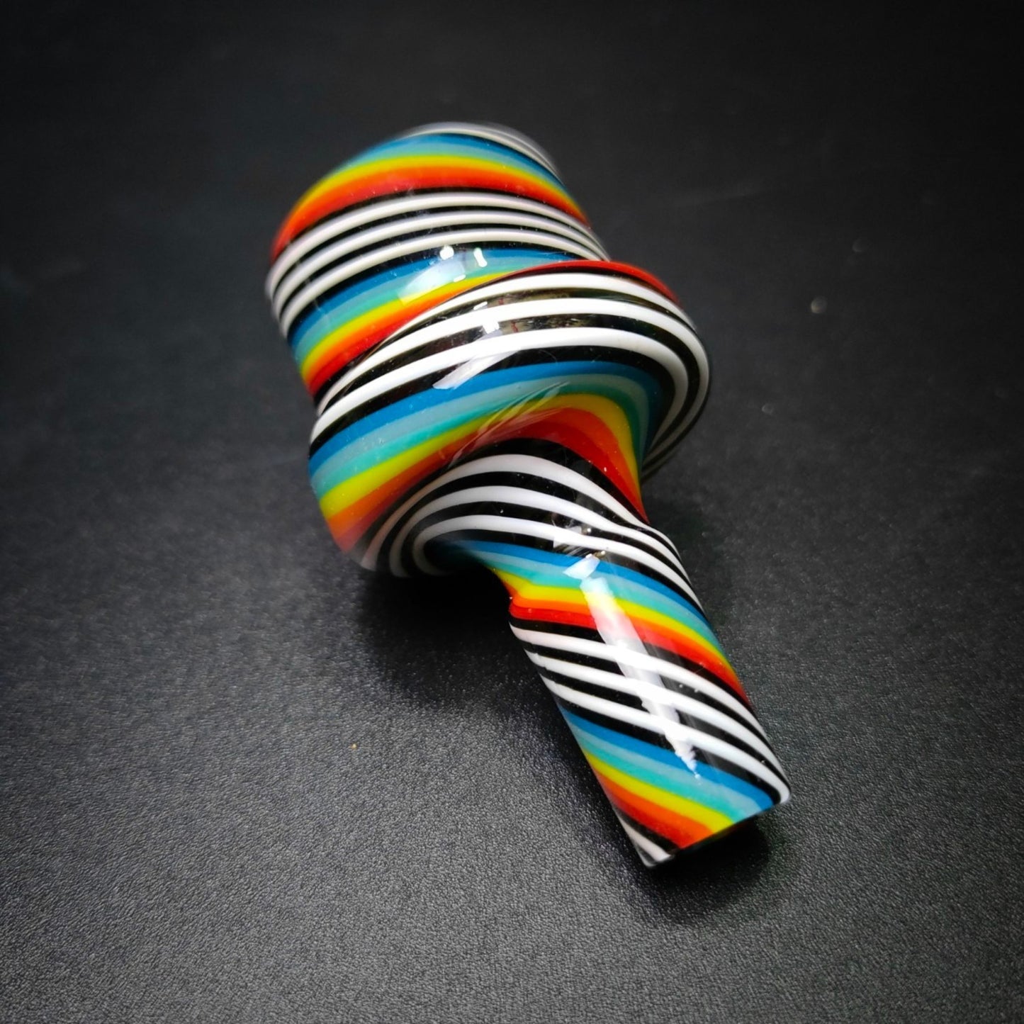 GLASS BOWL | TWISTY RETRO BOWL 14 MM