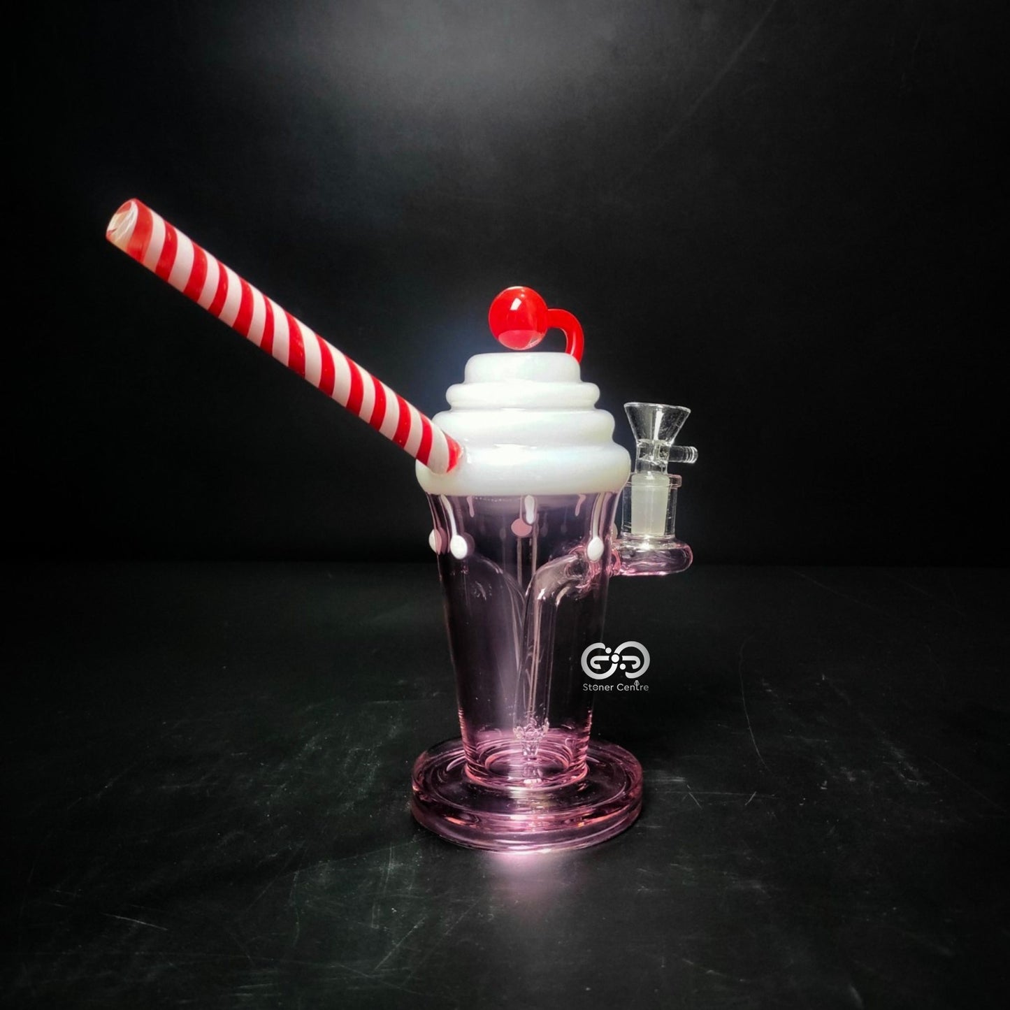 Glass Bong | ICE CREAM DAB RIG 14 MM JOINT 9 INCH