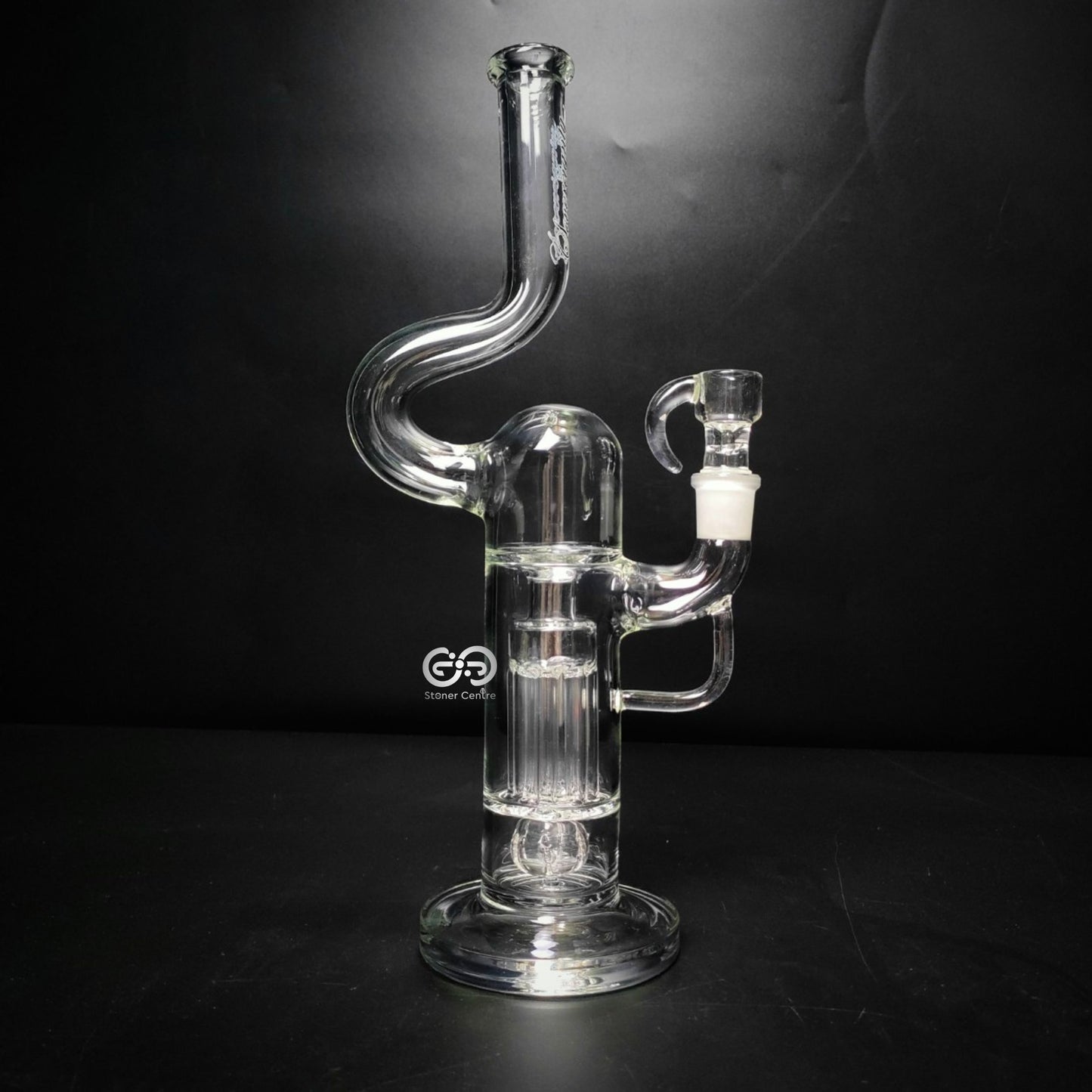Glass Bong | SOVEREIGNTY 14 INCH PEYOTE PILLAR WITH IMPREIAL AND 8-ARM PERCOLATOR