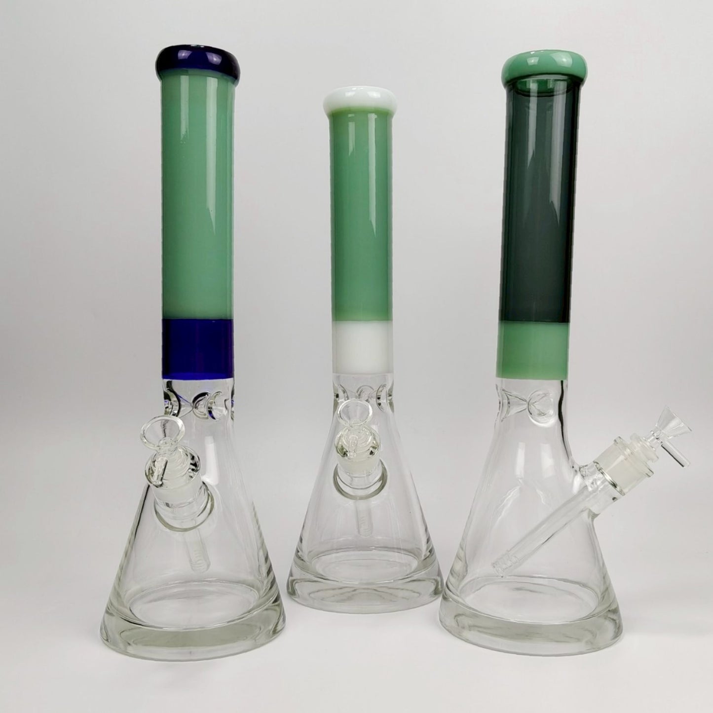 Glass Bong | NO LOGO 2-TONE BEAKER 16 INCH