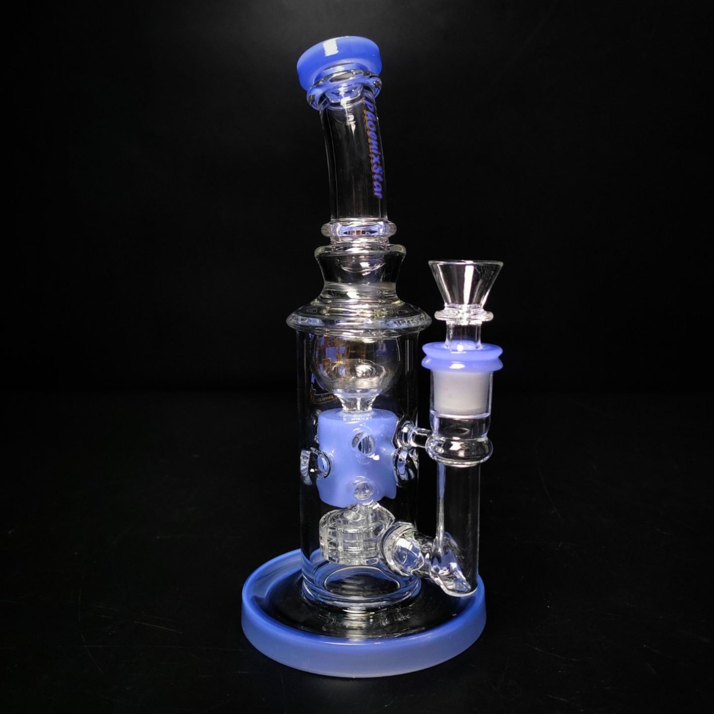Glass Bong | PHOENIX 463 RECYCLER STR WITH MATRIX PERC 9.5 INCH