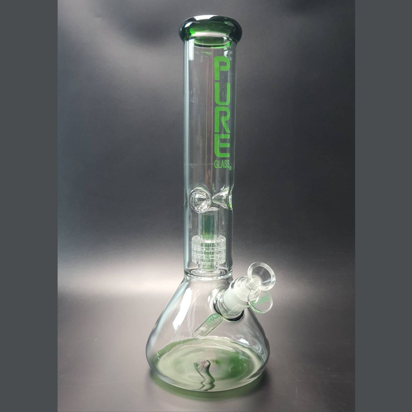 Glass Bong | PURE GLASS BEAKER 14 INCH