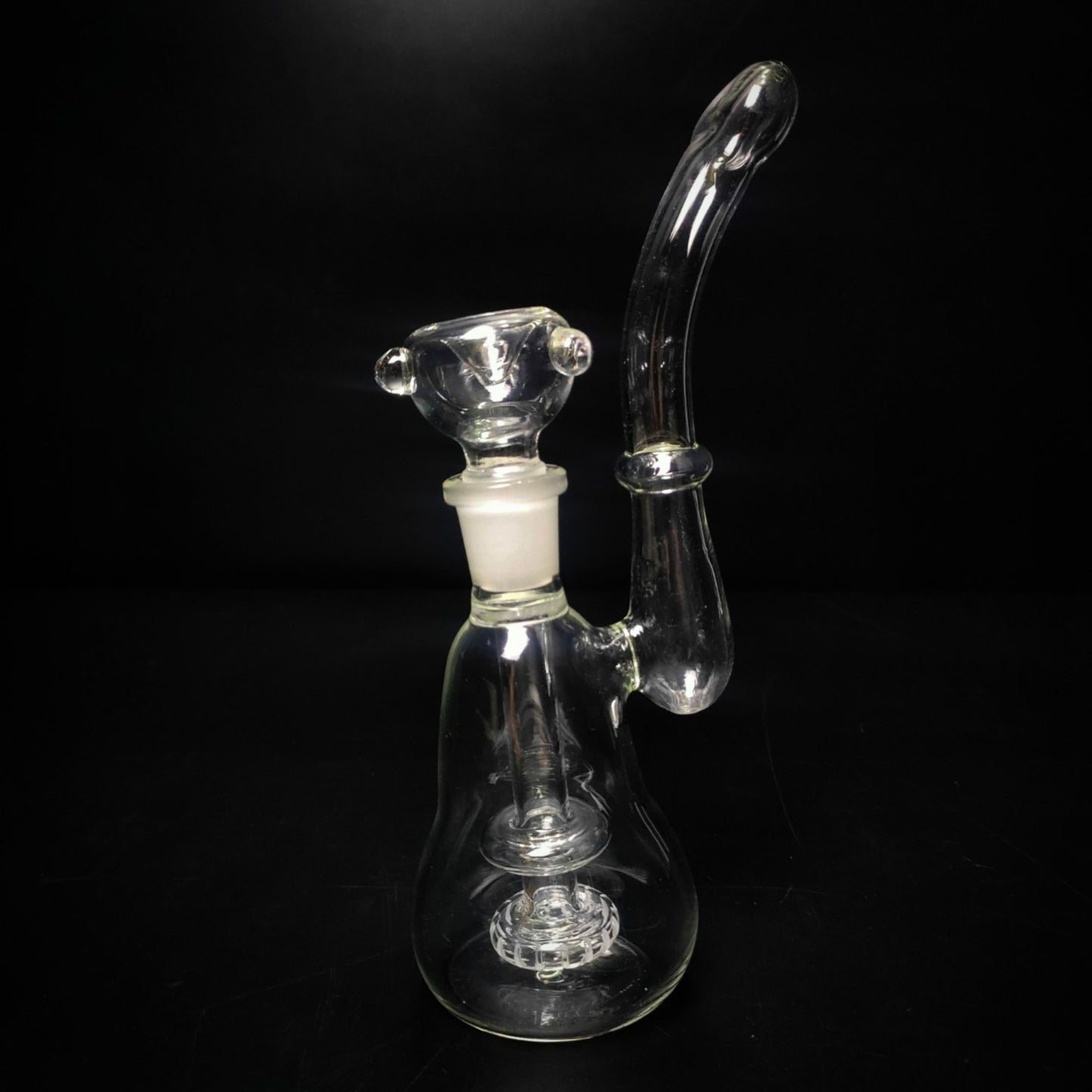 Glass Bong | OPEN END 18 MM GLASS BUBBLER 8.5 INCH
