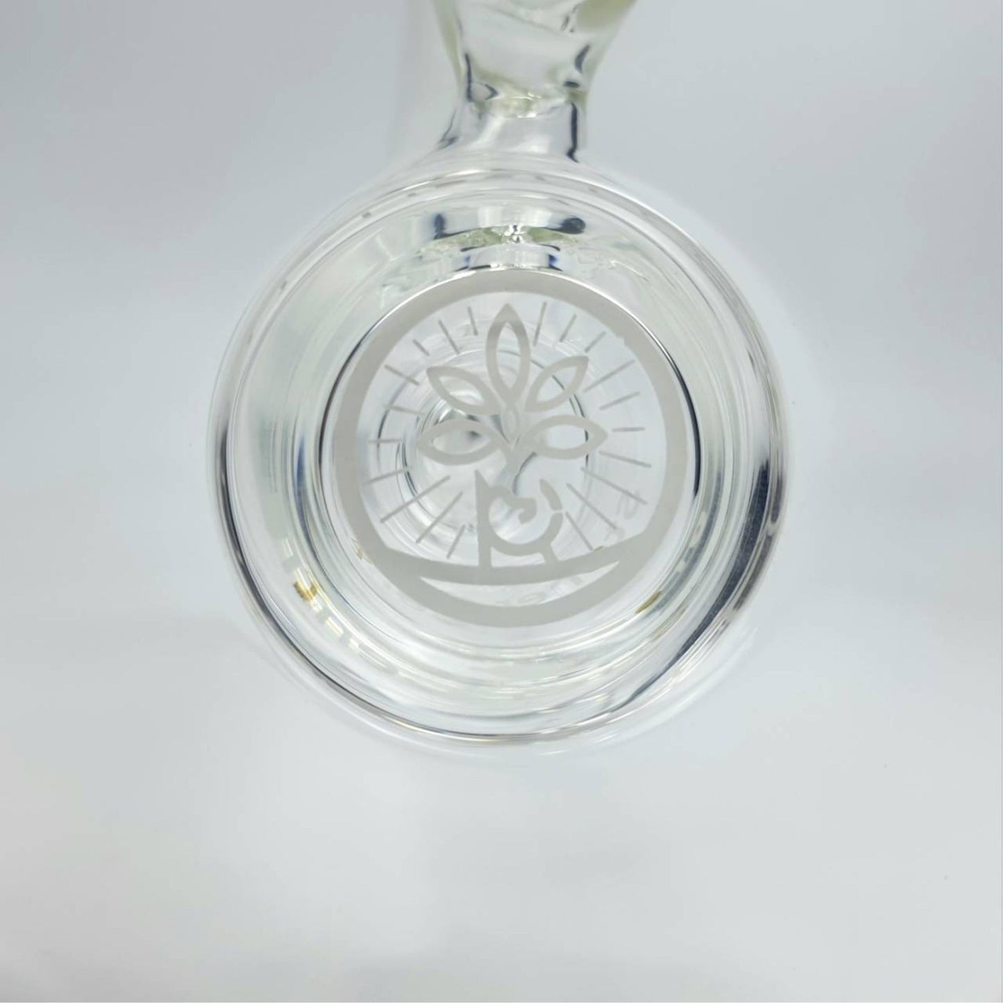 GLASS BONG | STONERCENTRE UP HIGH 12 INCH DAB RIG WITH 3 RINGS MOUTHPIECE