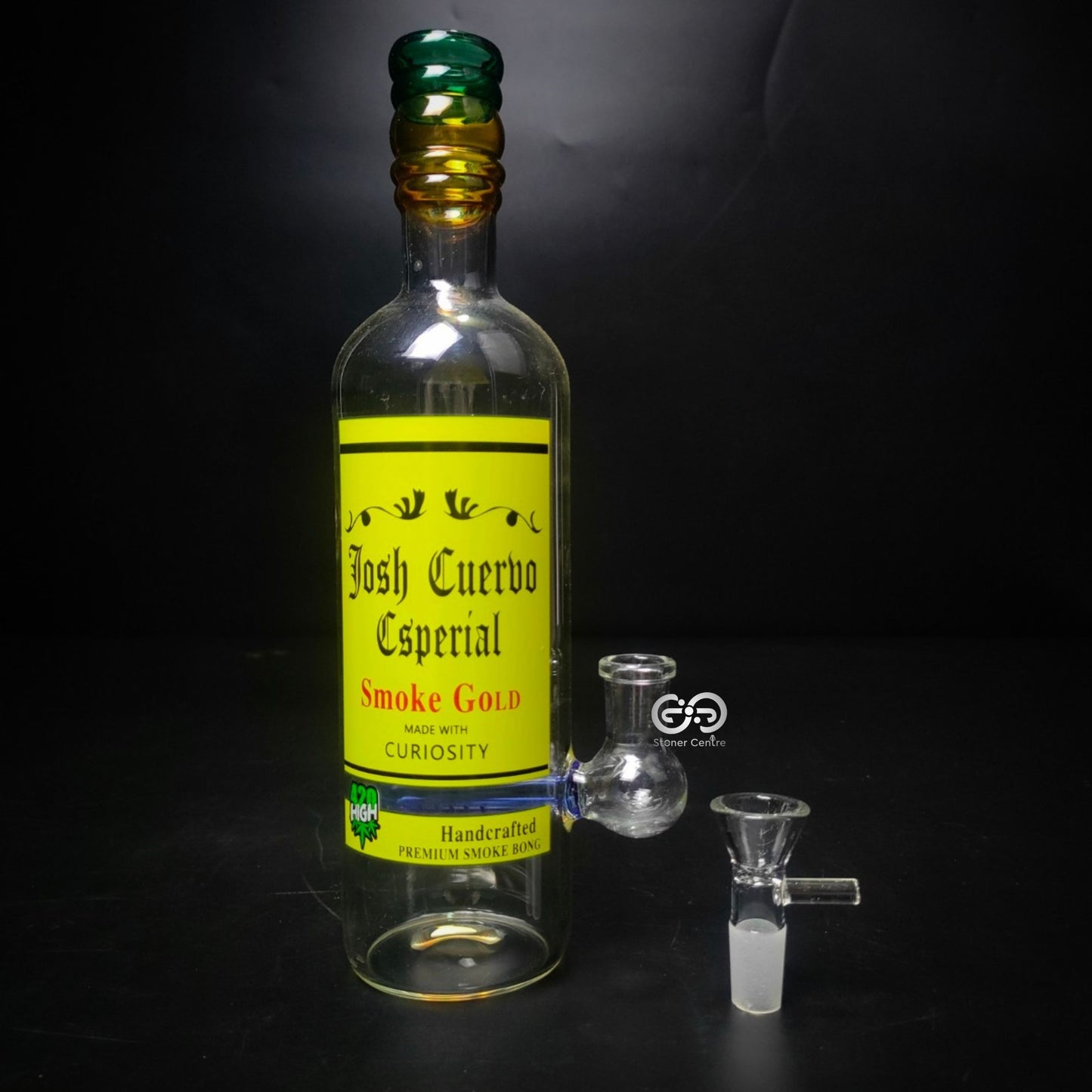 Glass Bong | JOSH CUERBO BONG PERMIUM SERIES WITH PERCOLAOR 10 INCH