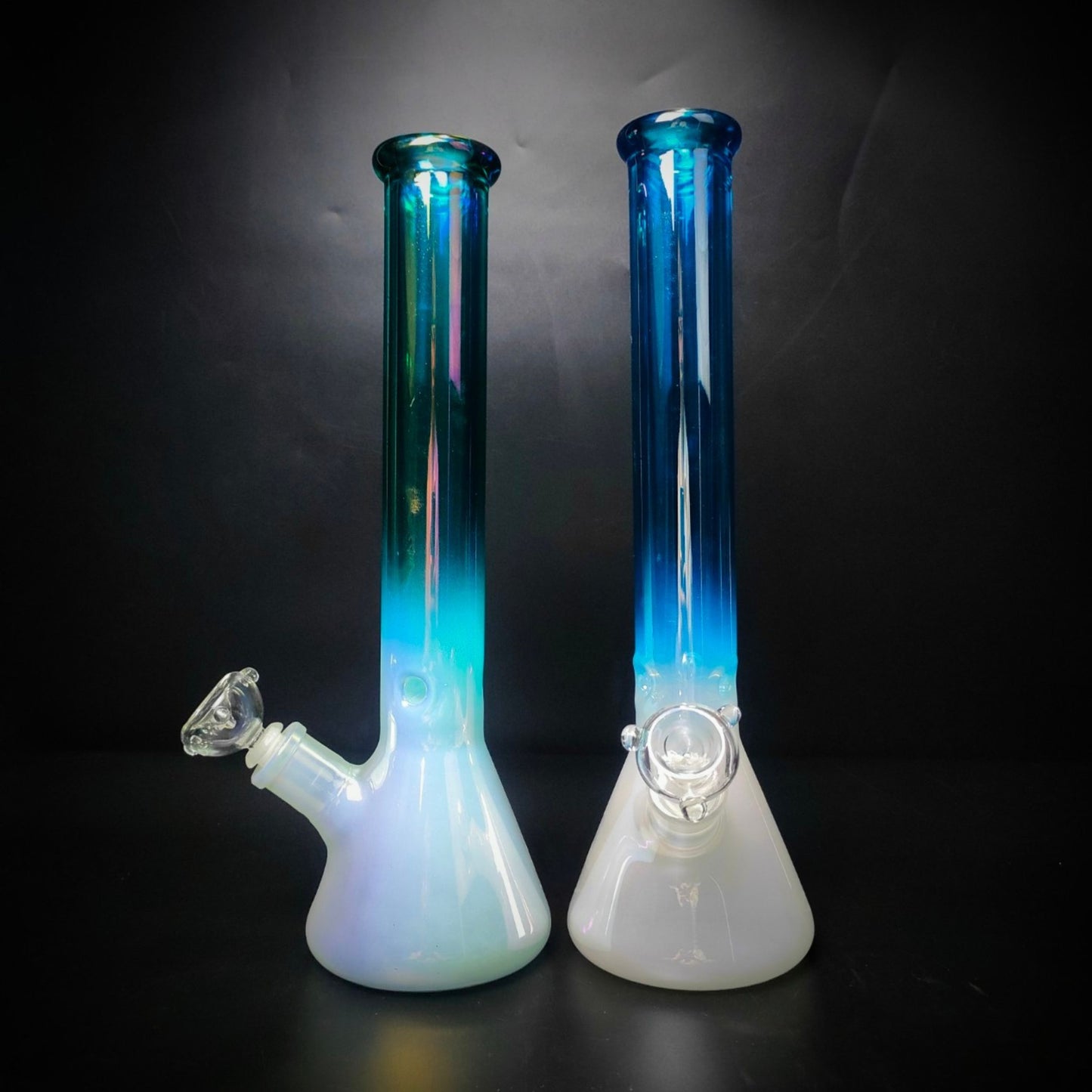 Glass Bong | HOLOGRAPHIC RAINBOW 16 INCH BEAKER