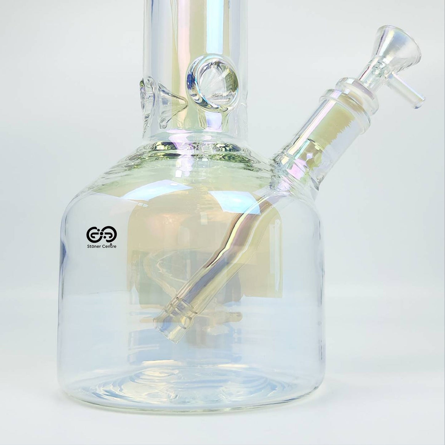 Glass Bong | RAINBOW ELECTROPLATED CLASSIC BOTTLE 14 INCH