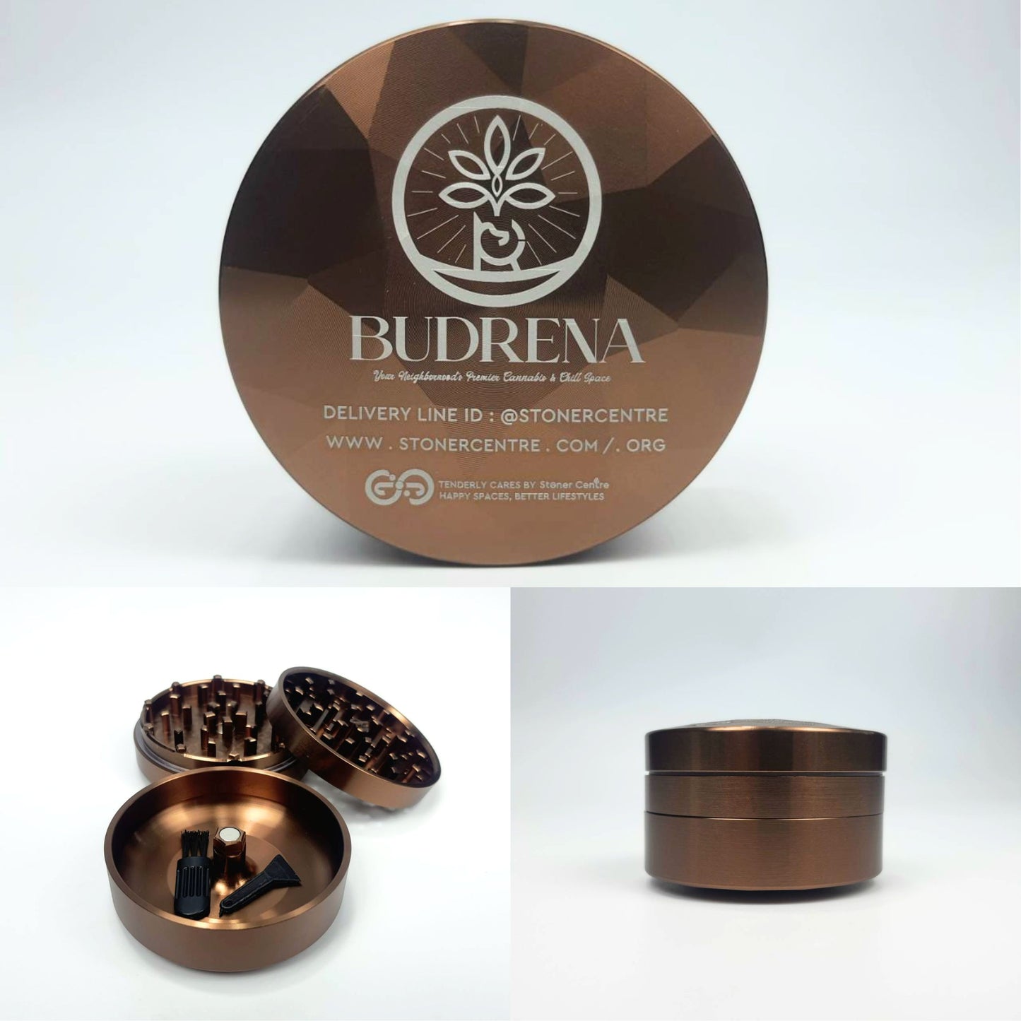 GRINDER | BUDRENA GRINDER 3 LAYERS 70 MM