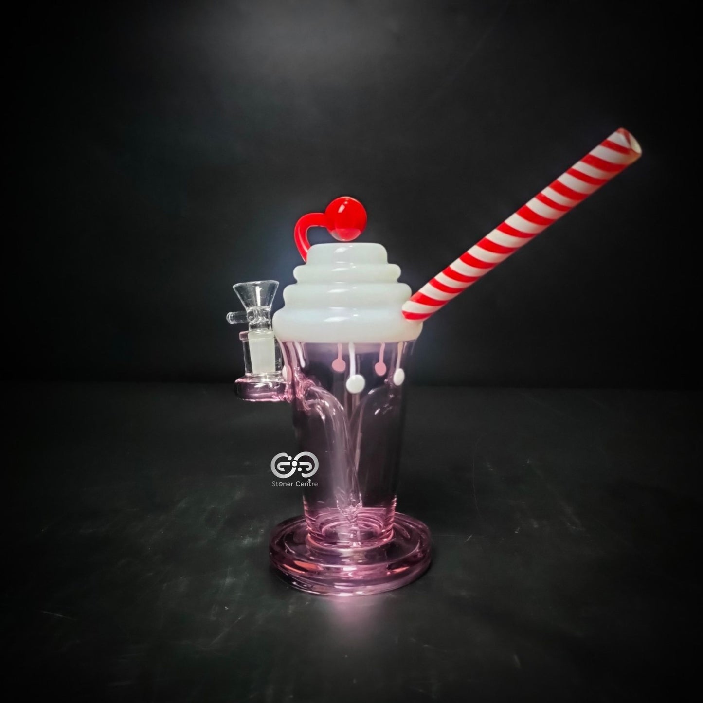Glass Bong | ICE CREAM DAB RIG 14 MM JOINT 9 INCH