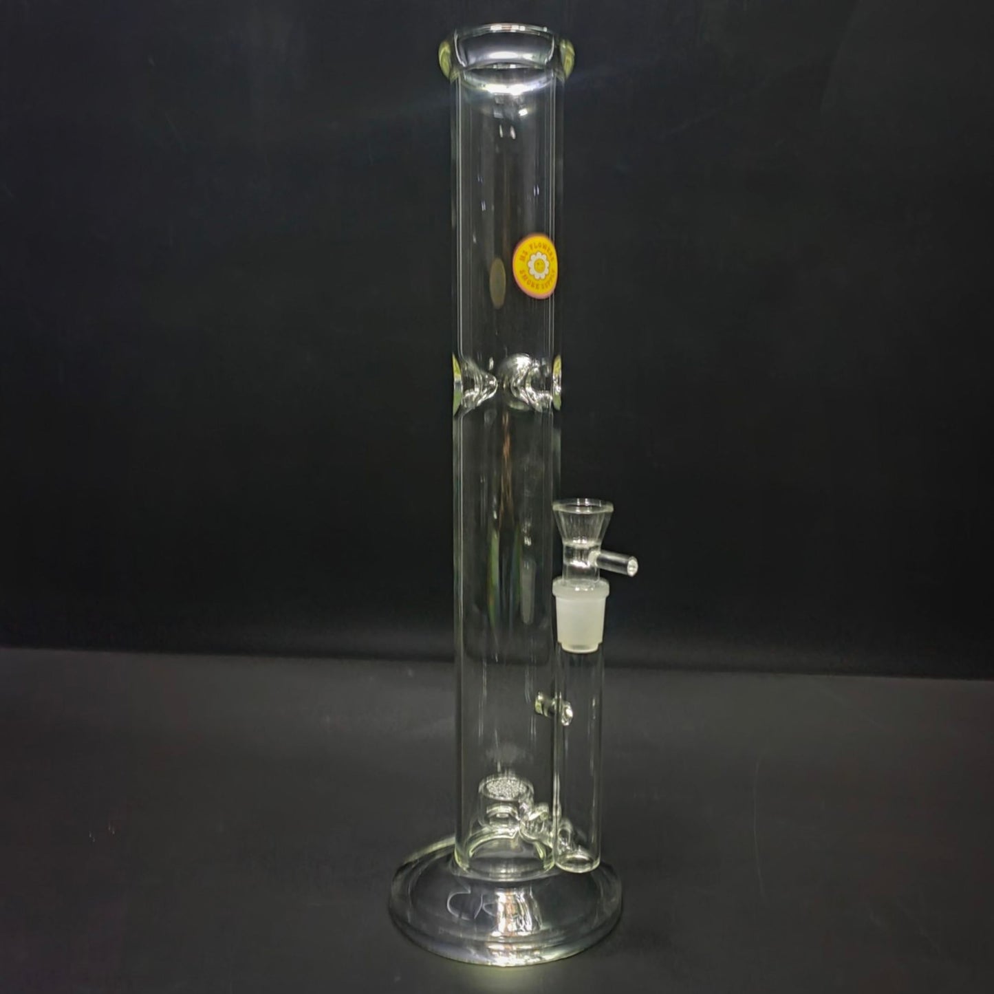 GLASS BONG | MS.FLOWERS STRAIGHT TUBE 16 INCH