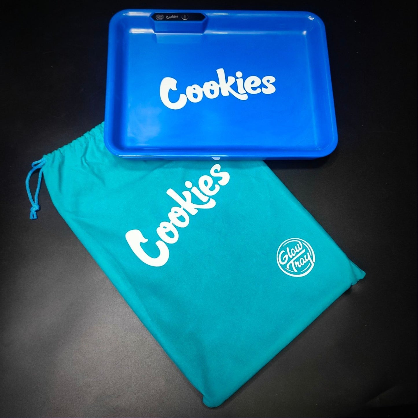 TRAY | LED ROLLING TRAY COOKIES GLOW IN THE DARK PARTY TRAY