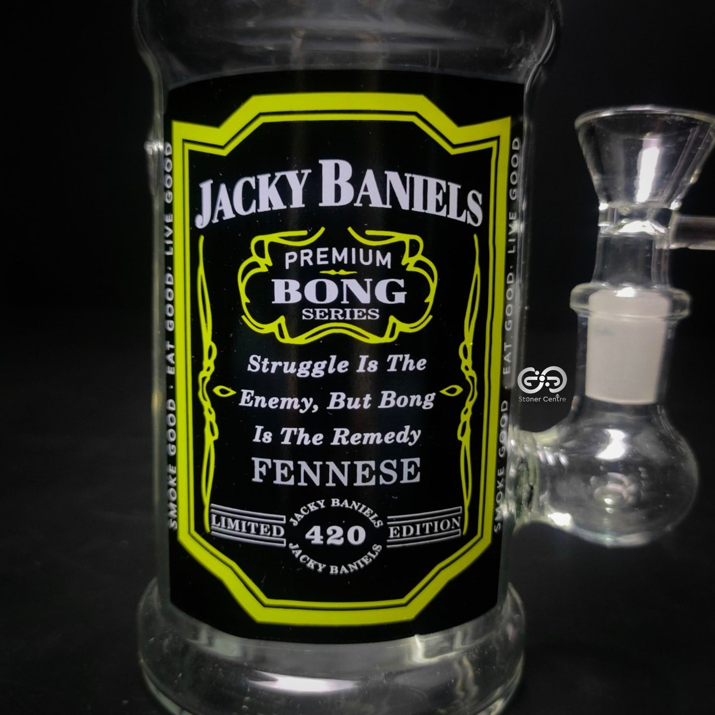 Glass Bong | JACKY BANIELS BONG PREMIUM SERIES WITH PERCOLATOR 9 INCH