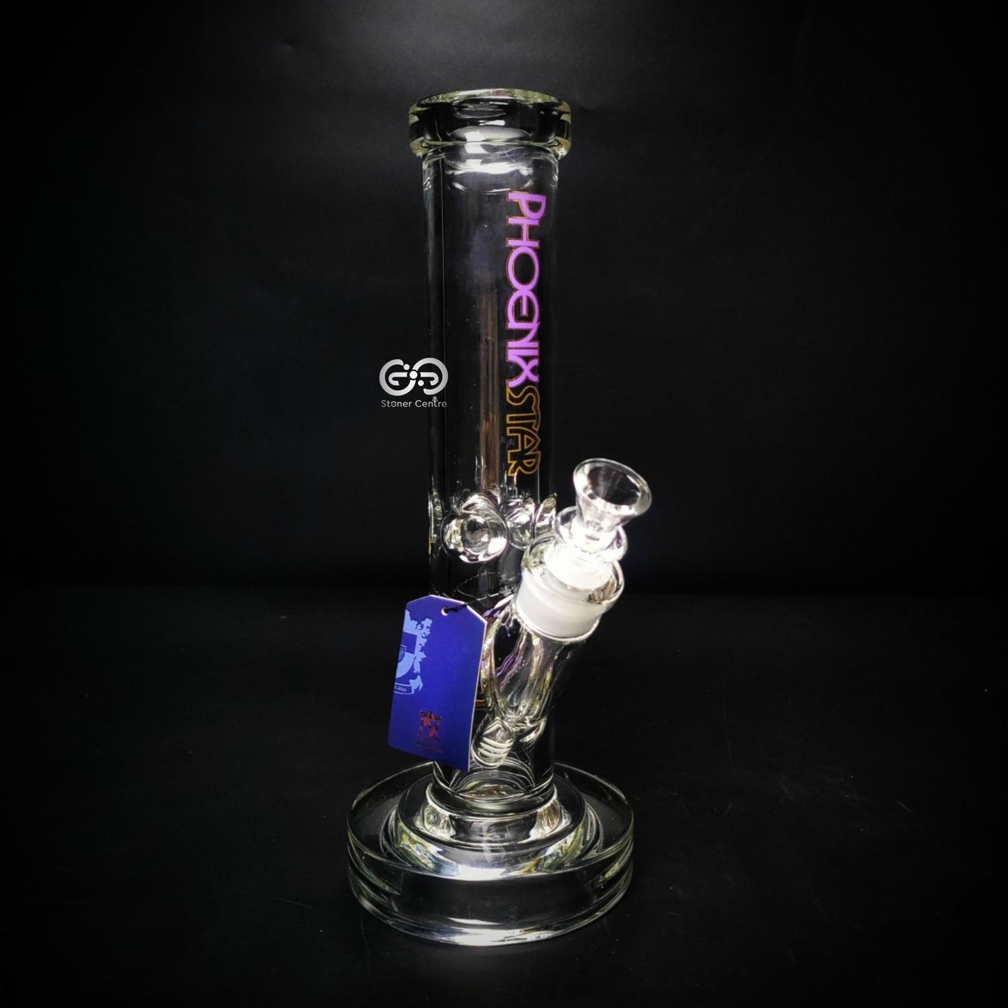 Glass Bong | PHOENIX STAIGHT 12 INCHES 9MM BASE THICK THICKEN JOINT AND EXTRA HEAVY BASE
