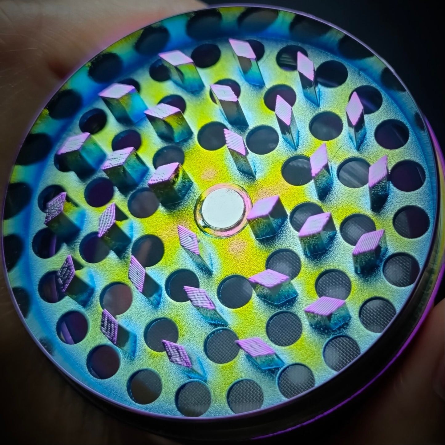 GRINDER | RAINBOW METAL GRINDER 4 LAYERS 60 MM