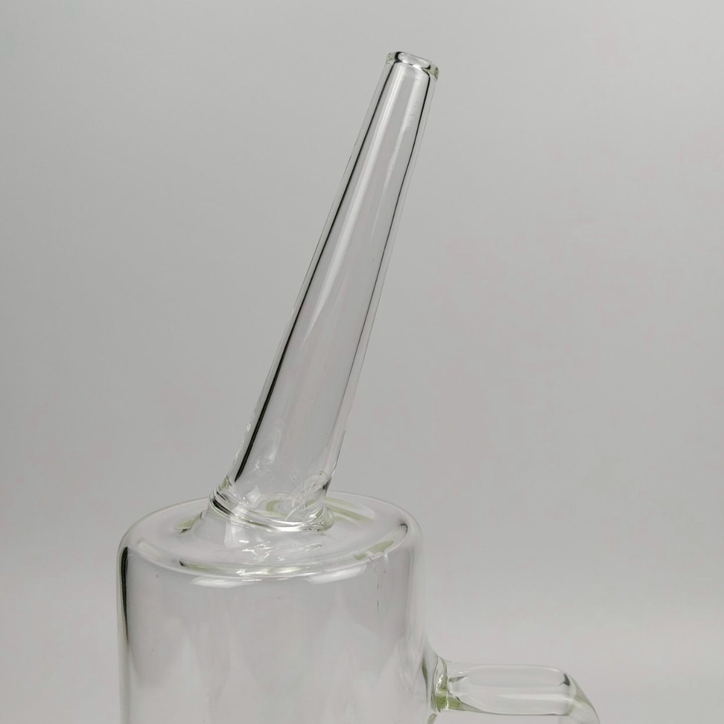 Glass Bong | TUBBLER BONG - IN - CAR WITH PEAK STRAW FITS IN CAR TUMBLER SOCKET 5 MM THICKNESS 14.5 INCH