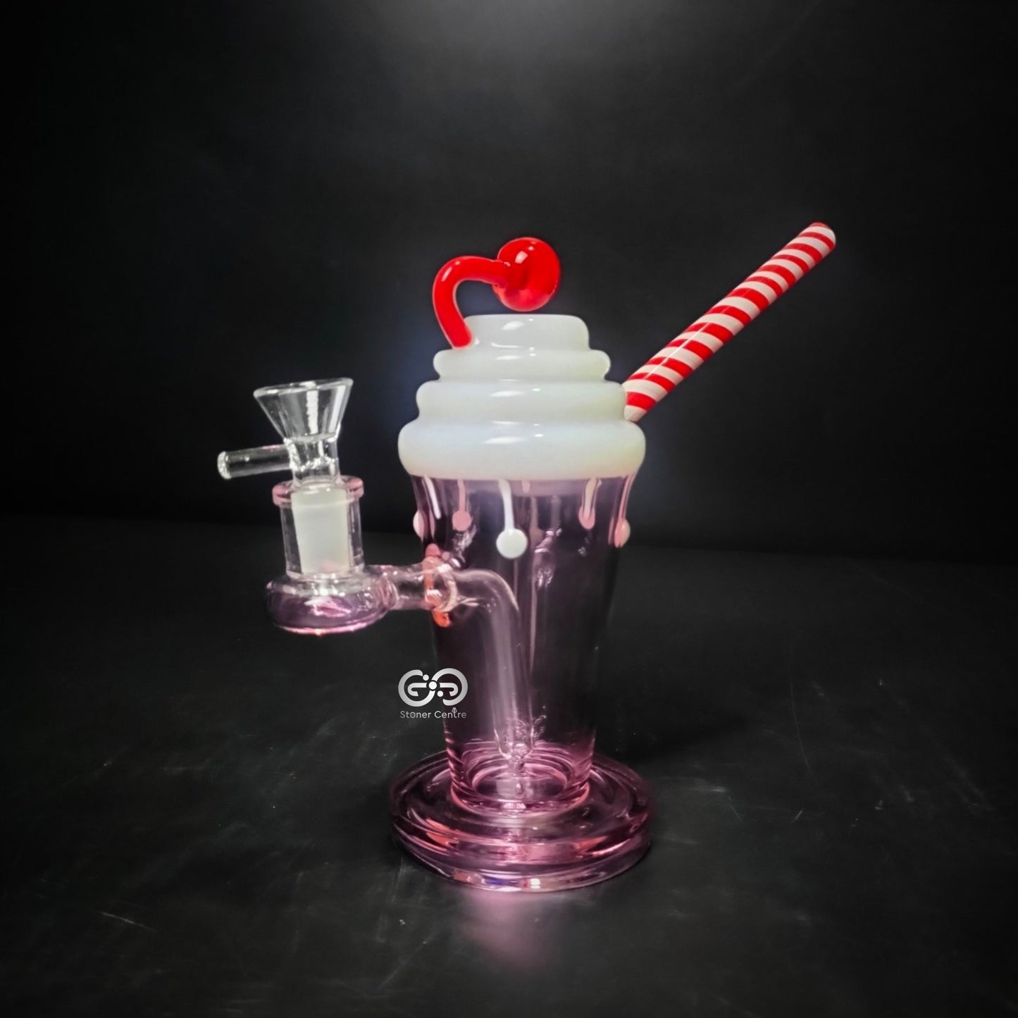 Glass Bong | ICE CREAM DAB RIG 14 MM JOINT 9 INCH