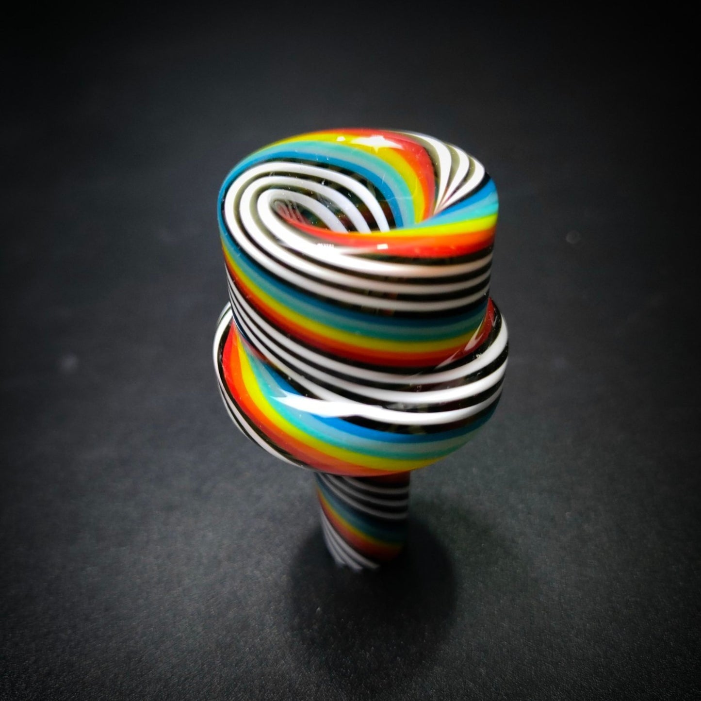 GLASS BOWL | TWISTY RETRO BOWL 14 MM