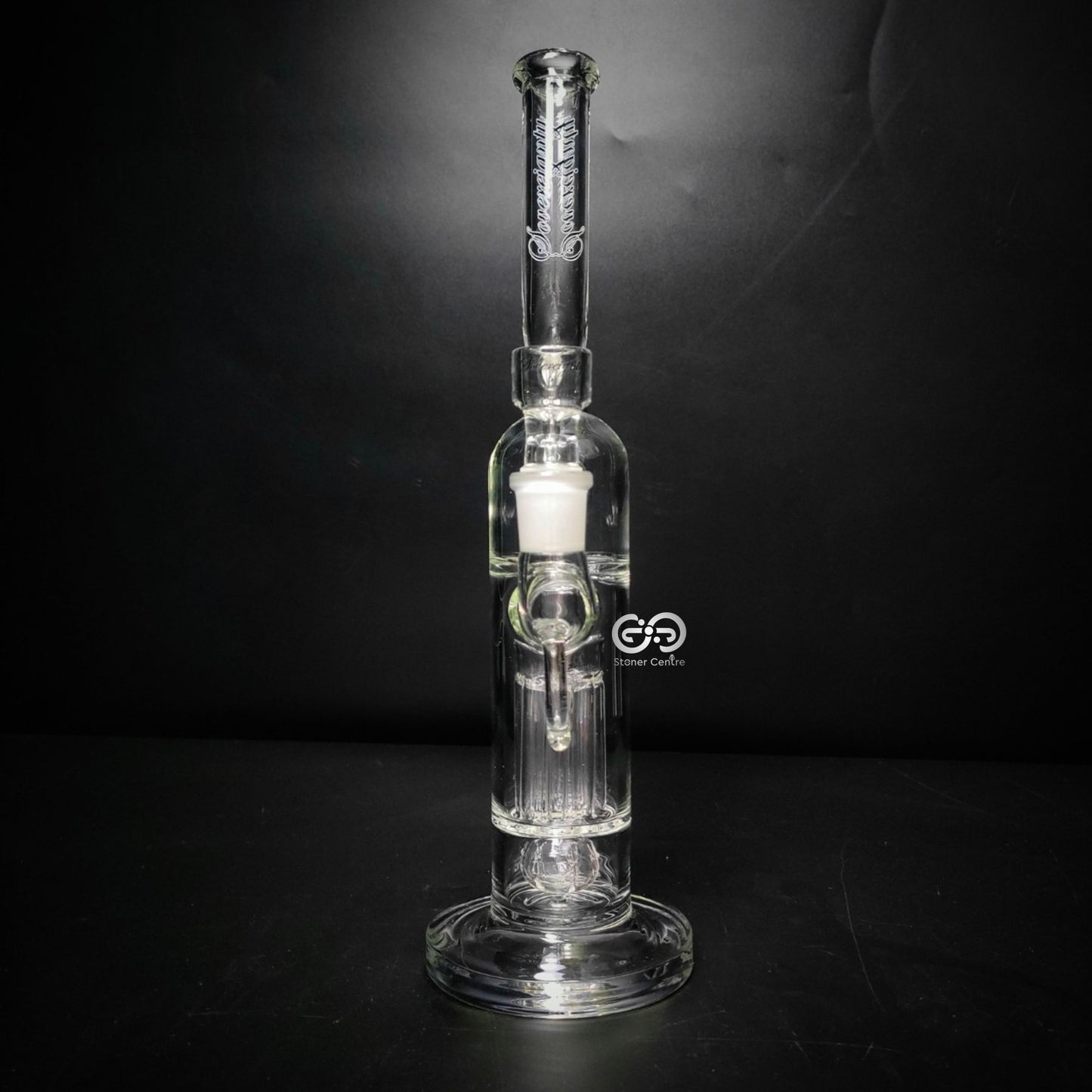 Glass Bong | SOVEREIGNTY 14 INCH PEYOTE PILLAR WITH IMPREIAL AND 8-ARM PERCOLATOR