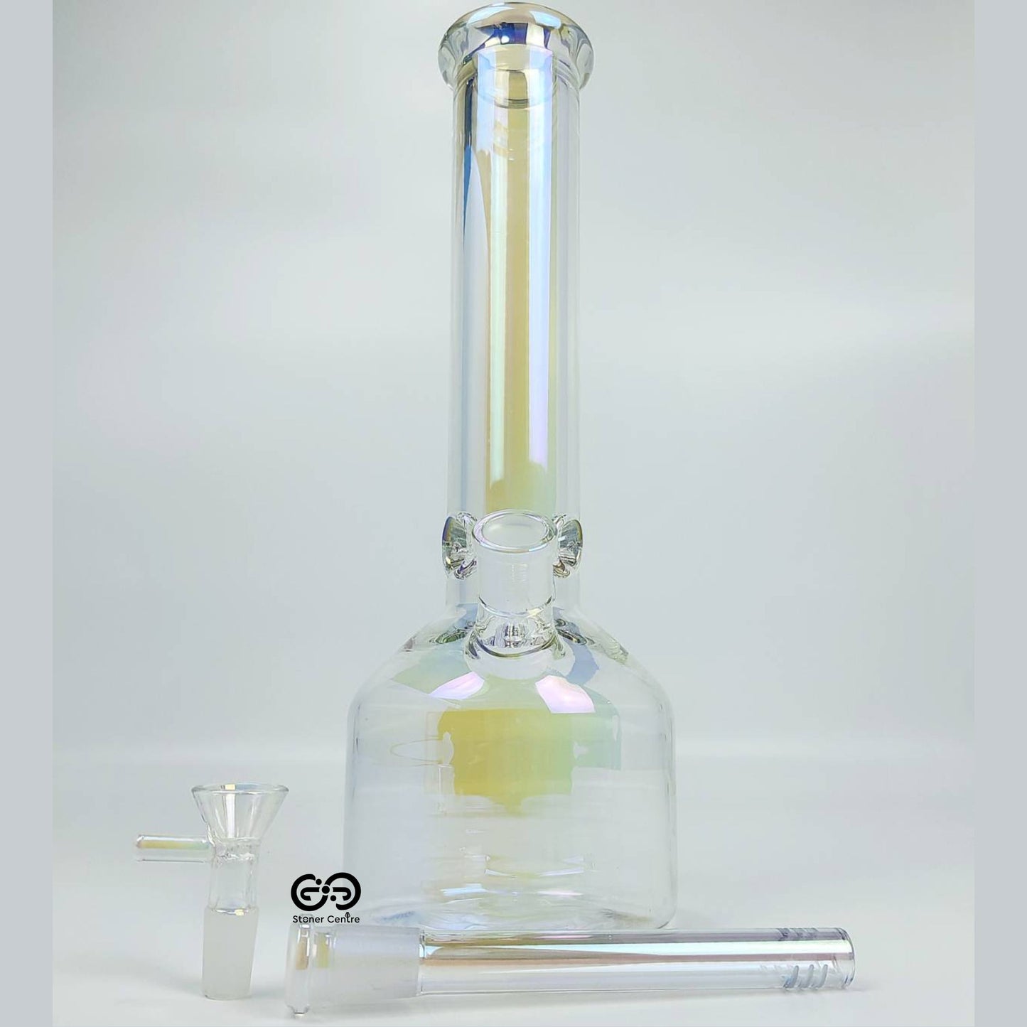 Glass Bong | RAINBOW ELECTROPLATED CLASSIC BOTTLE 14 INCH