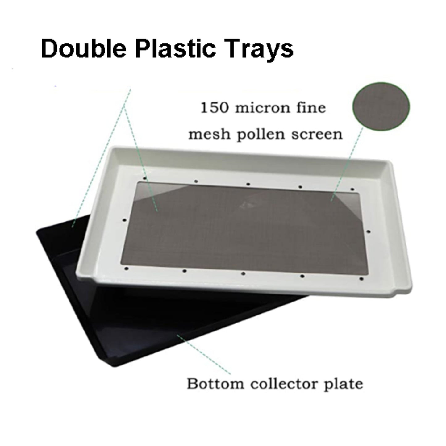 GROWING TOOLS | TRIM TRAY SET SIZE : 49 X 30 X 5.5 CM