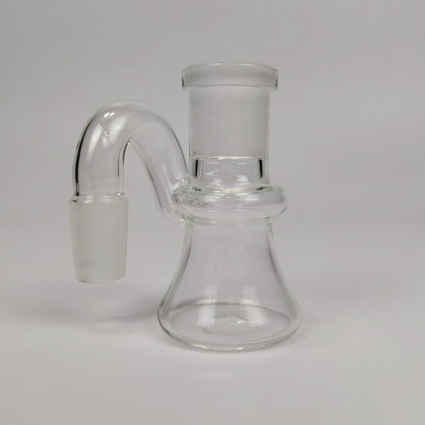 PERCULATOR | MILK BOTTLE PERCULATOR - CLEAR GLASS 14&18 MM 90 DEGREE