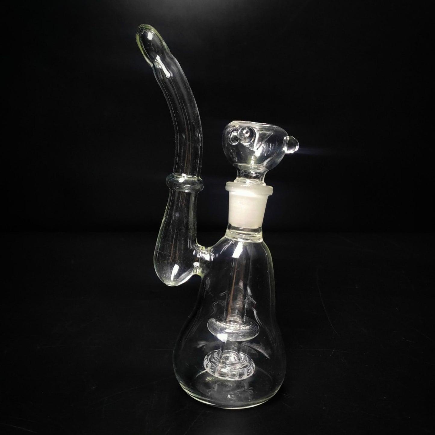 Glass Bong | OPEN END 18 MM GLASS BUBBLER 8.5 INCH