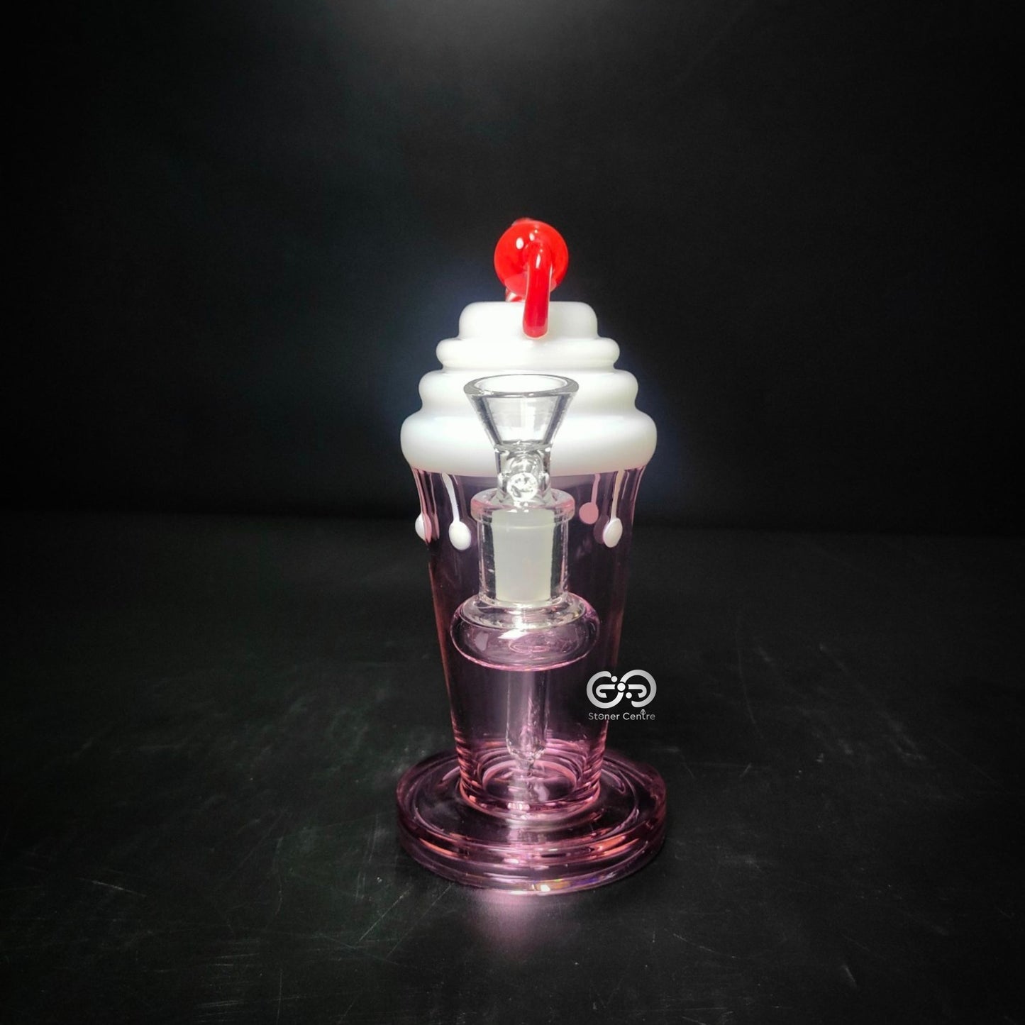 Glass Bong | ICE CREAM DAB RIG 14 MM JOINT 9 INCH