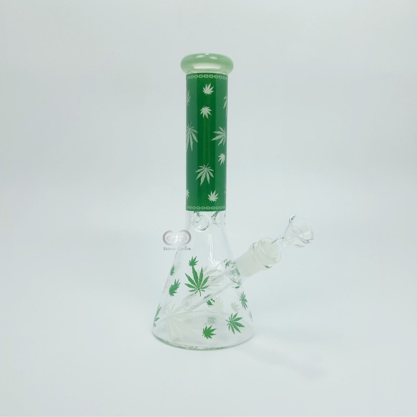 Glass Bong | MJ MINI BEAKER GLOW IN THE DARK 10 INCH