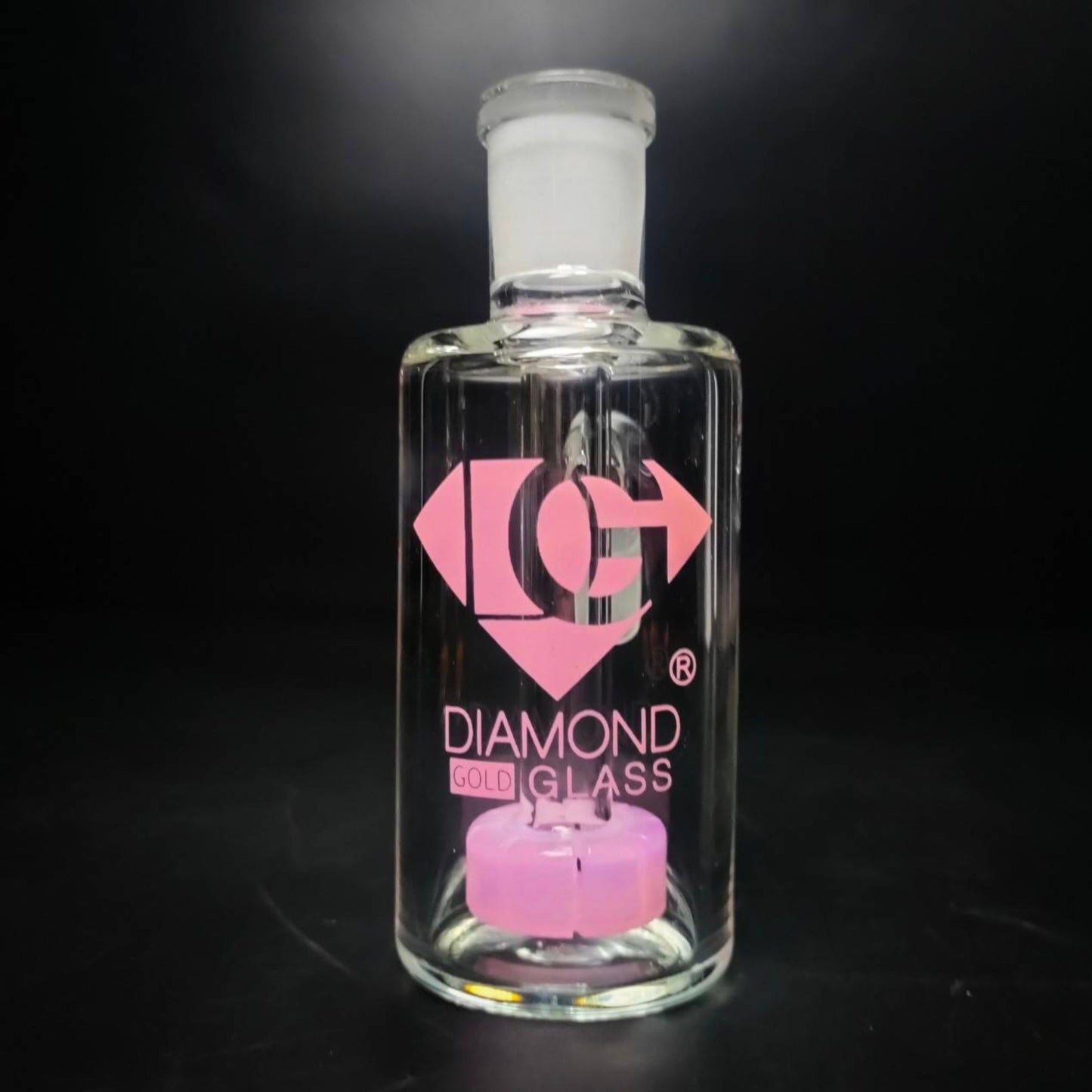 PERCULATOR | DIAMOND GOLD GLASS 1 ARM PERCULATOR 14 MM 45 DEGREE